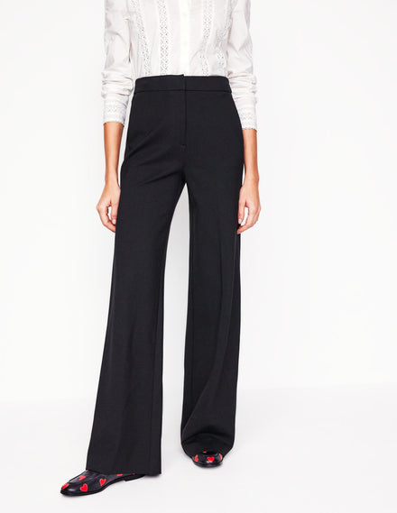 Westbourne Ponte Pants-Black