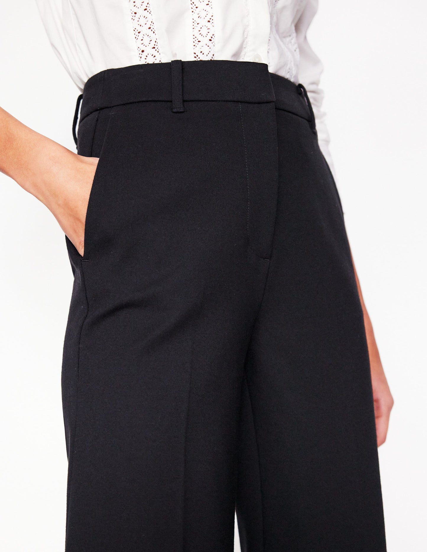 Westbourne Ponte Pants-Black