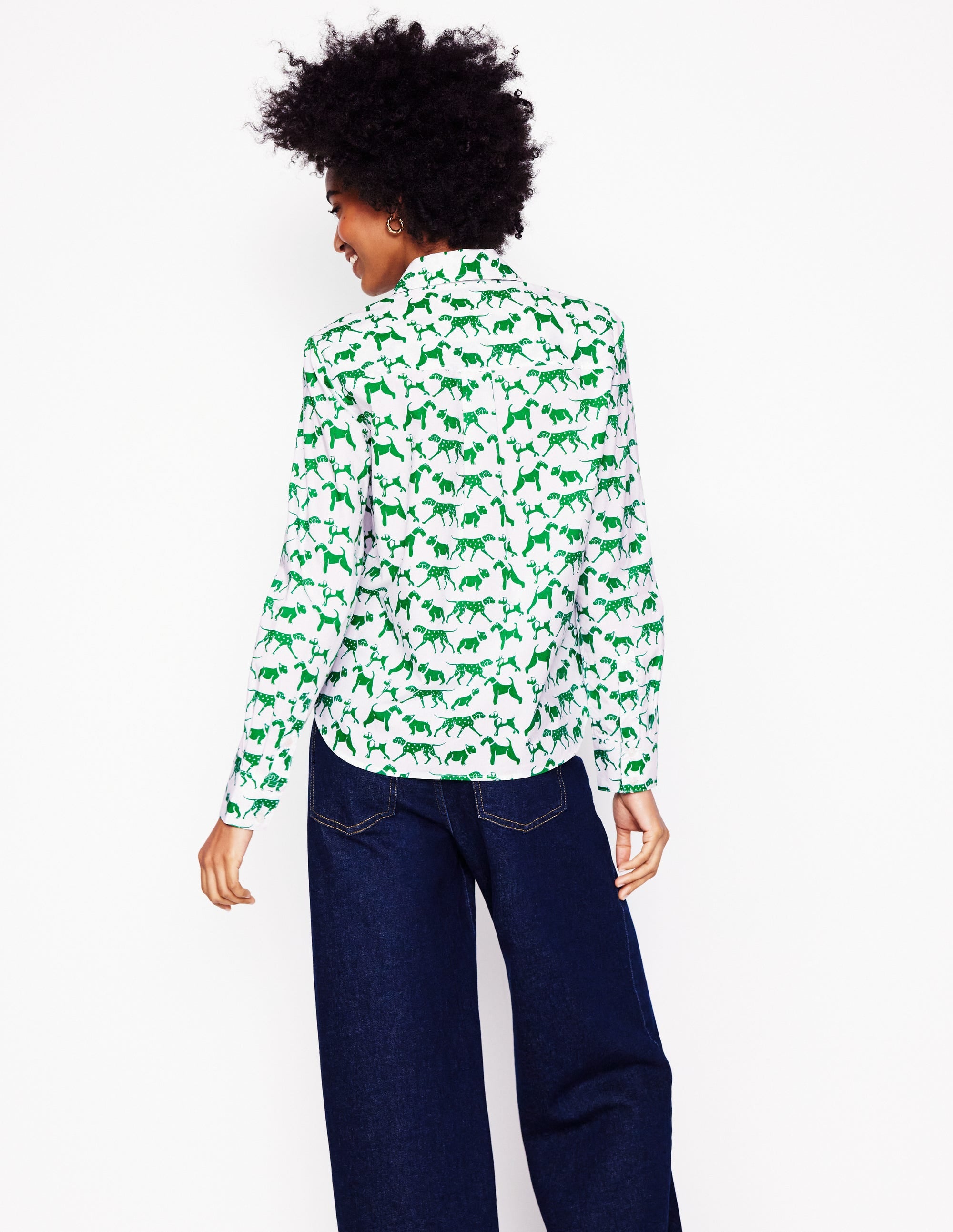 Sienna Cotton Shirt-Ivory, Janet And Friends - Image 2