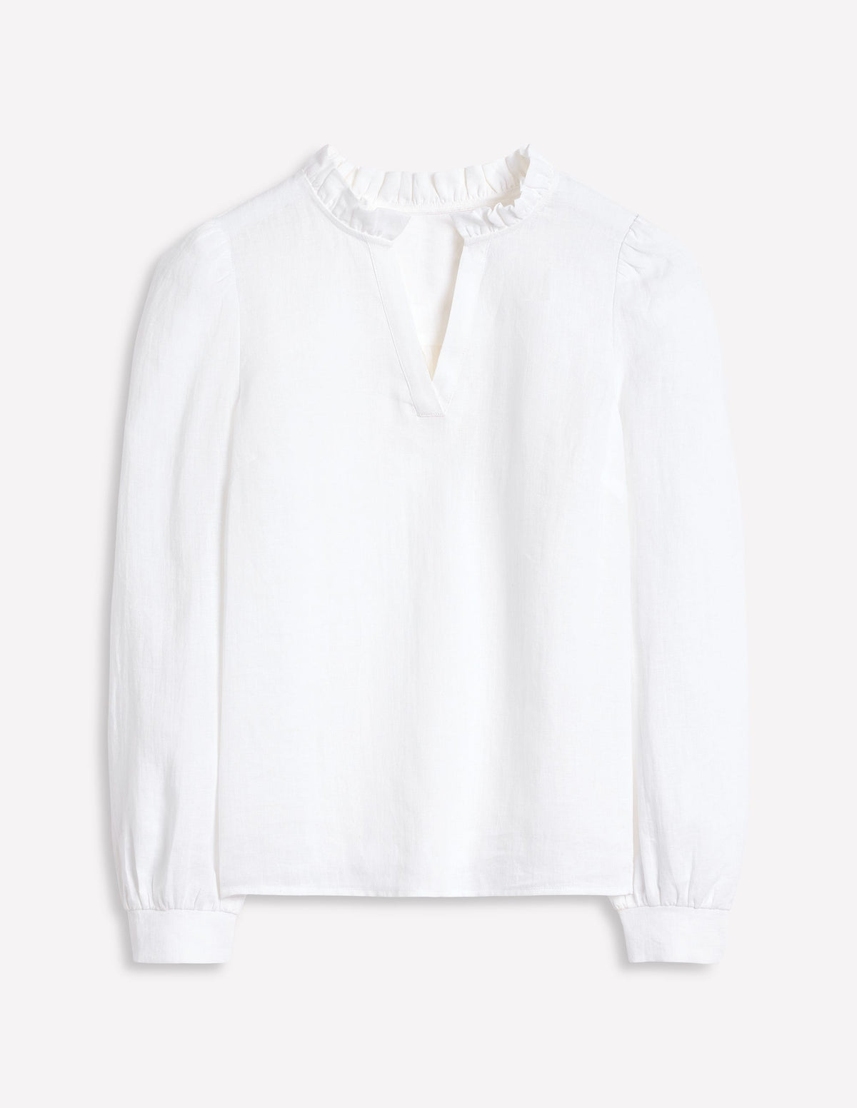 Grace Linen Top-White - Image 5