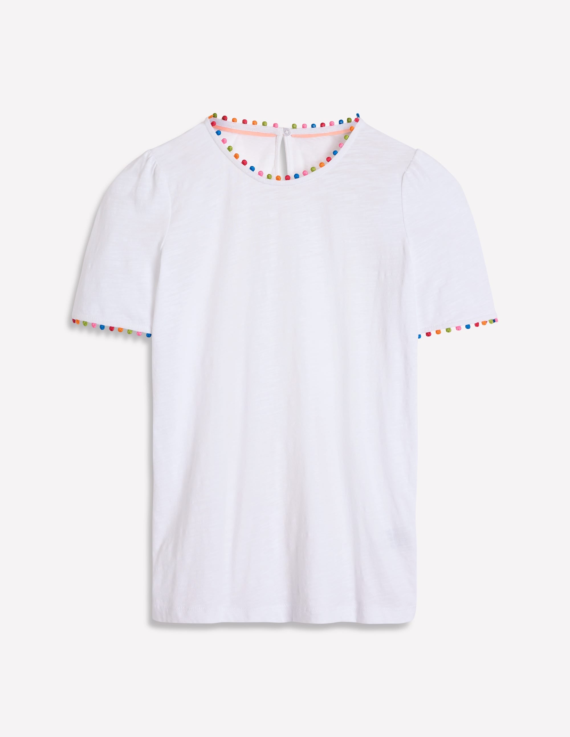 Ali Jersey T-Shirt-White, Multi - Image 5