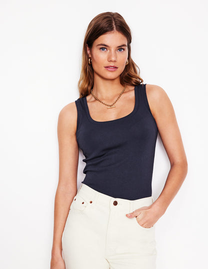 Essential Scoop-Neck Tank-Navy-1