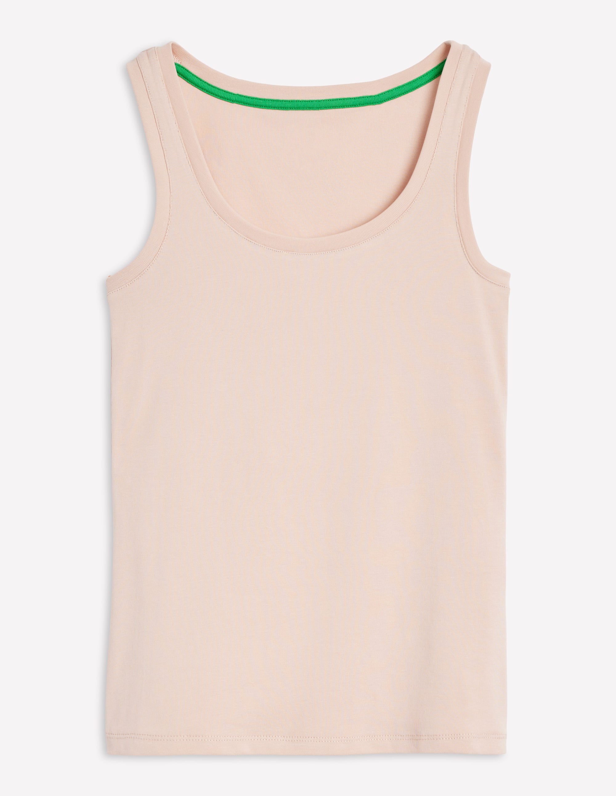 Essential Scoop-Neck Tank-Milkshake - Image 4