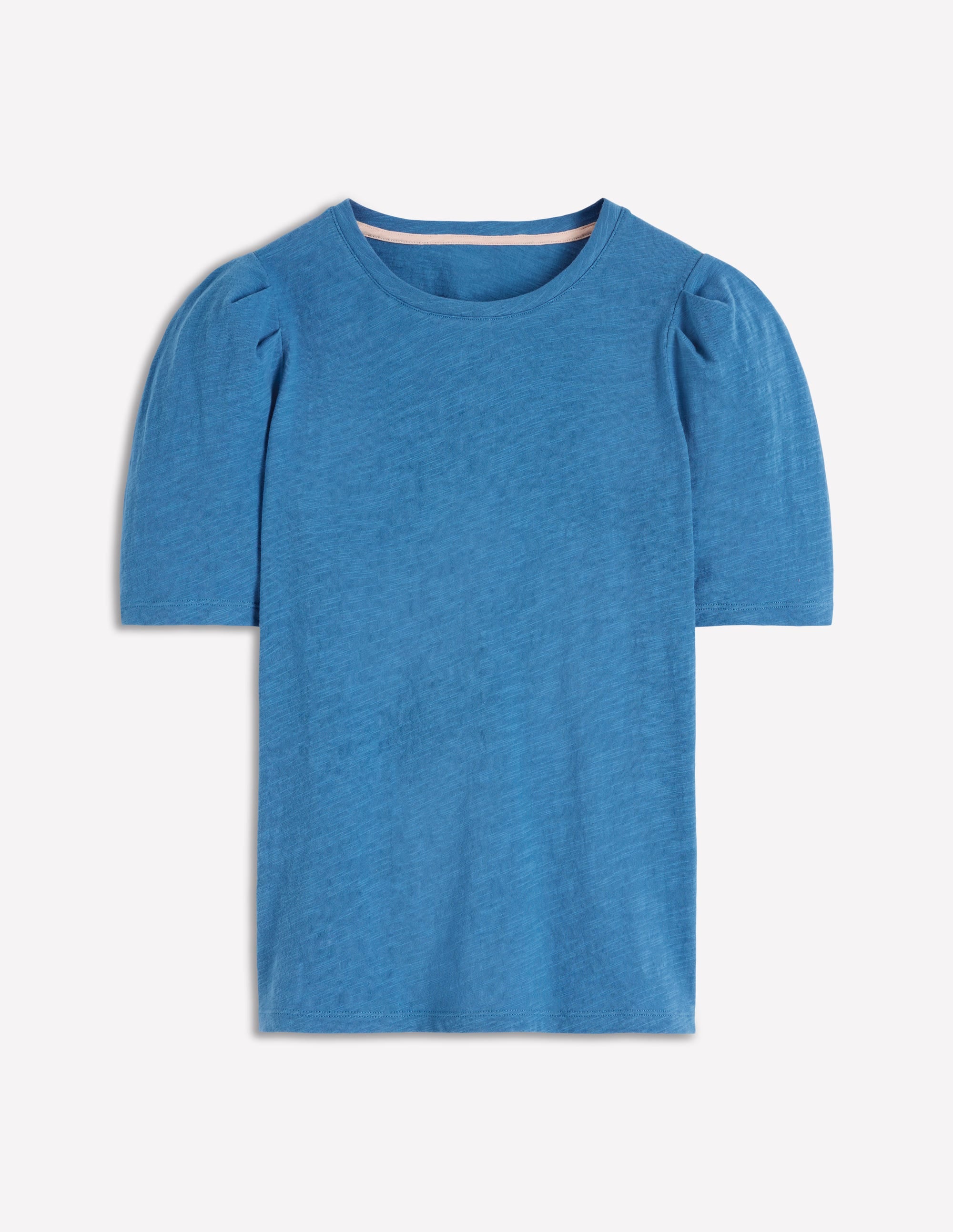 Sophie Puff Sleeve T-shirt-Marine Blue - Image 4