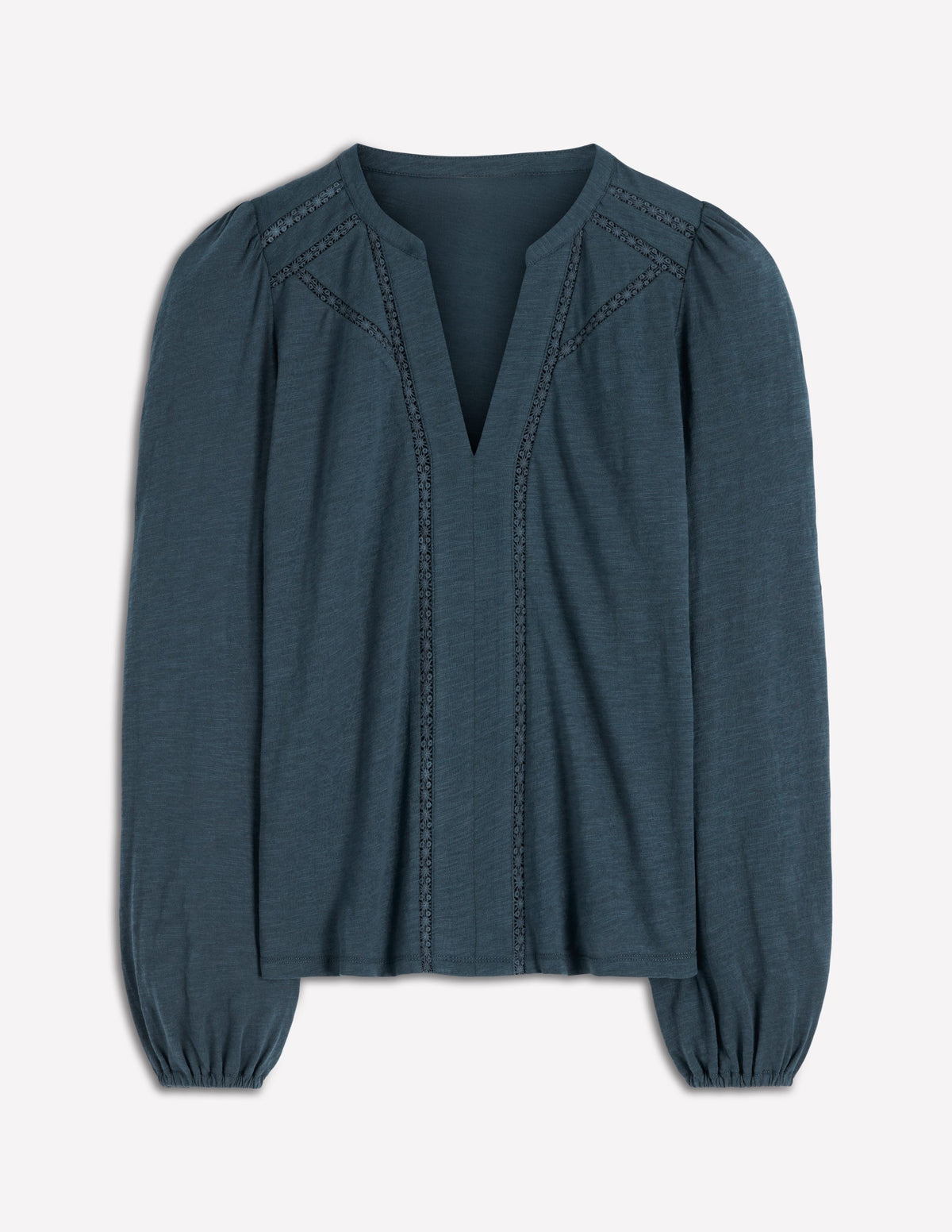 Poppy Long Sleeve Top-Moonlight Ocean - Image 4