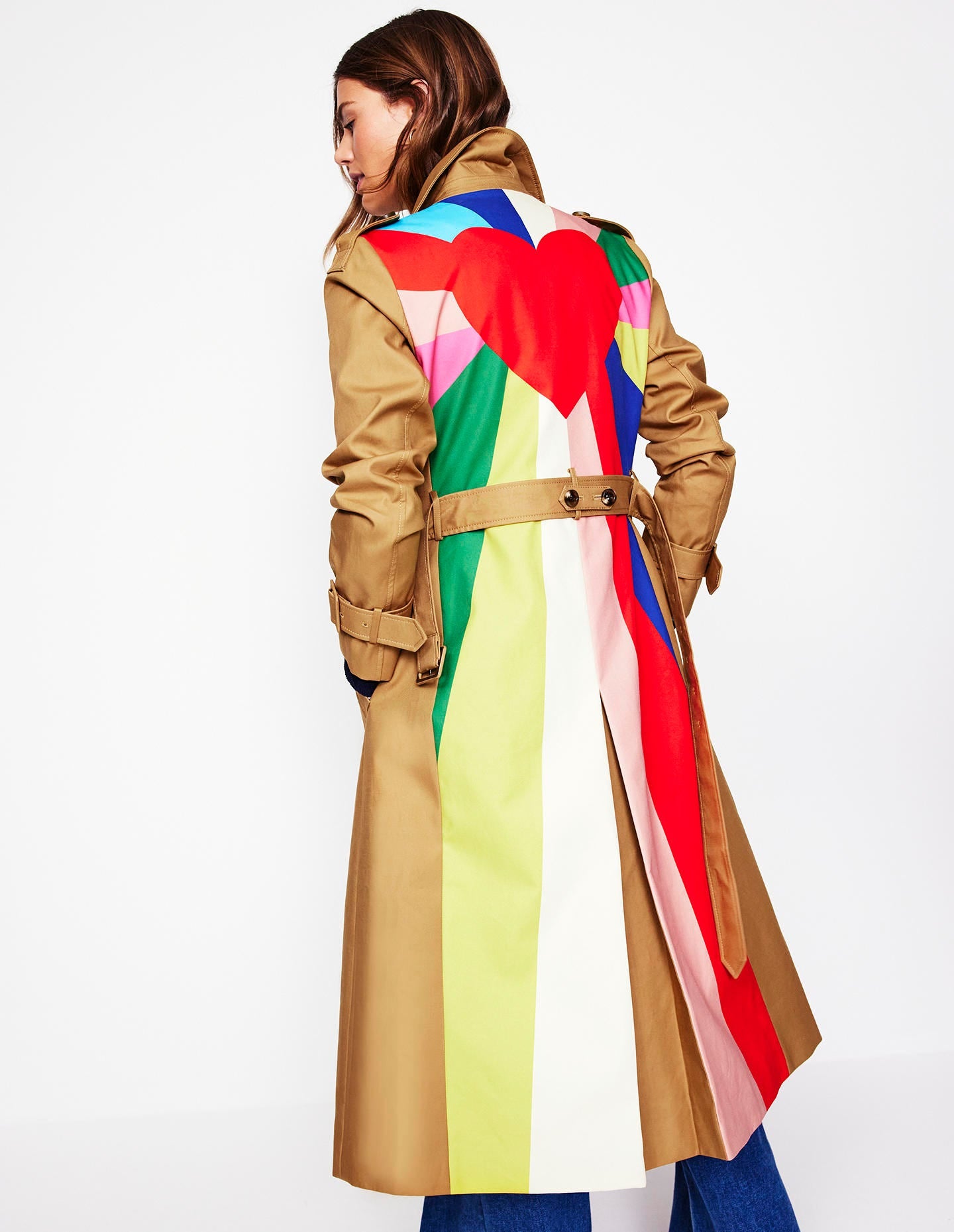 Cheltenham Trench Coat-Multi, Heart Spectrum - Image 1