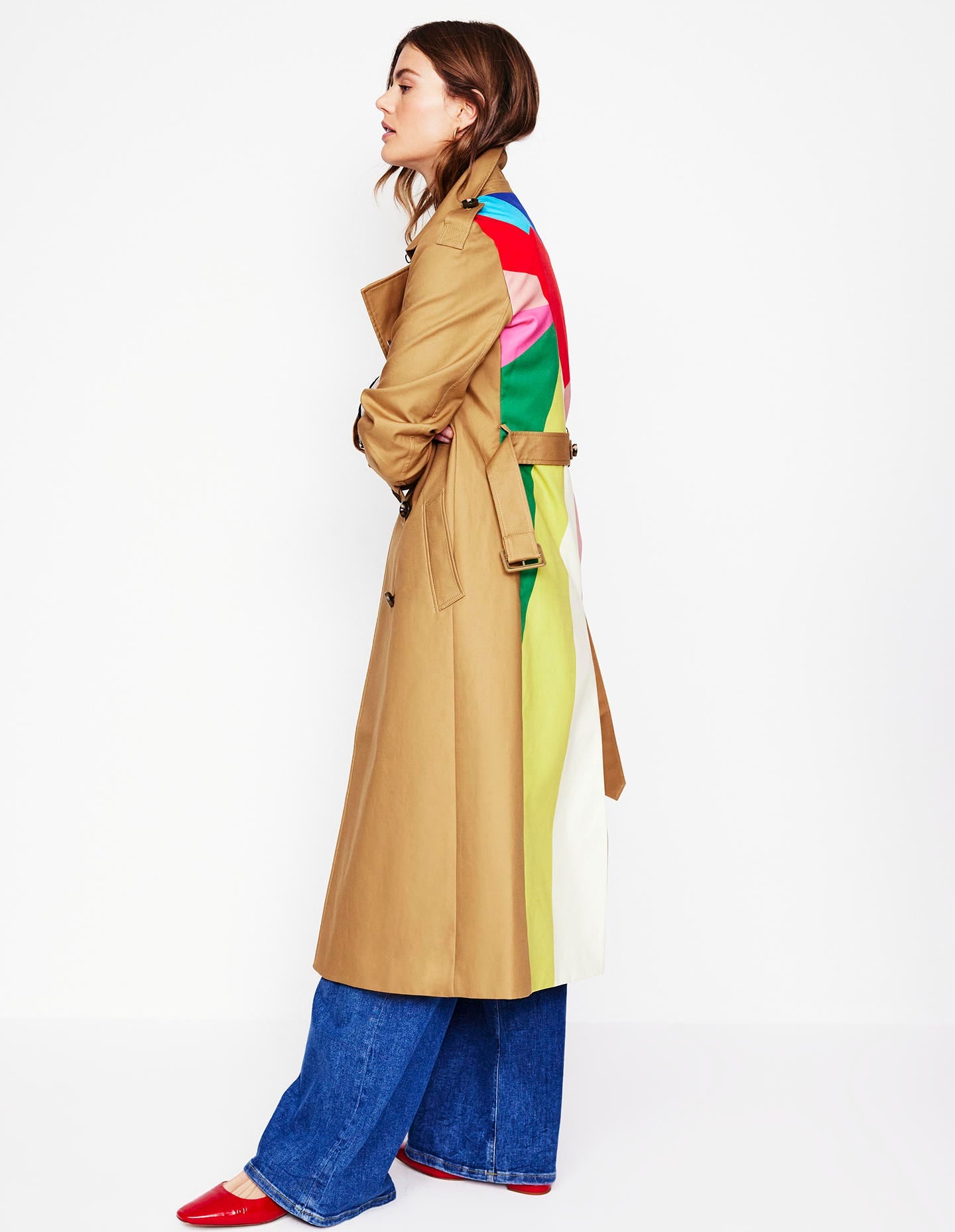 Cheltenham Trench Coat-Multi, Heart Spectrum - Image 5