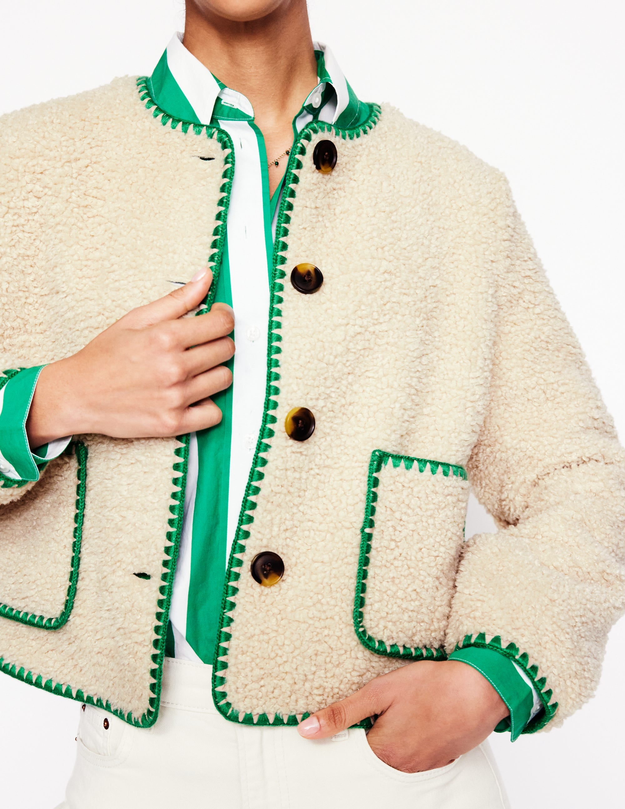 Chelsea Casual Jacket-Neutral Borg - Image 2