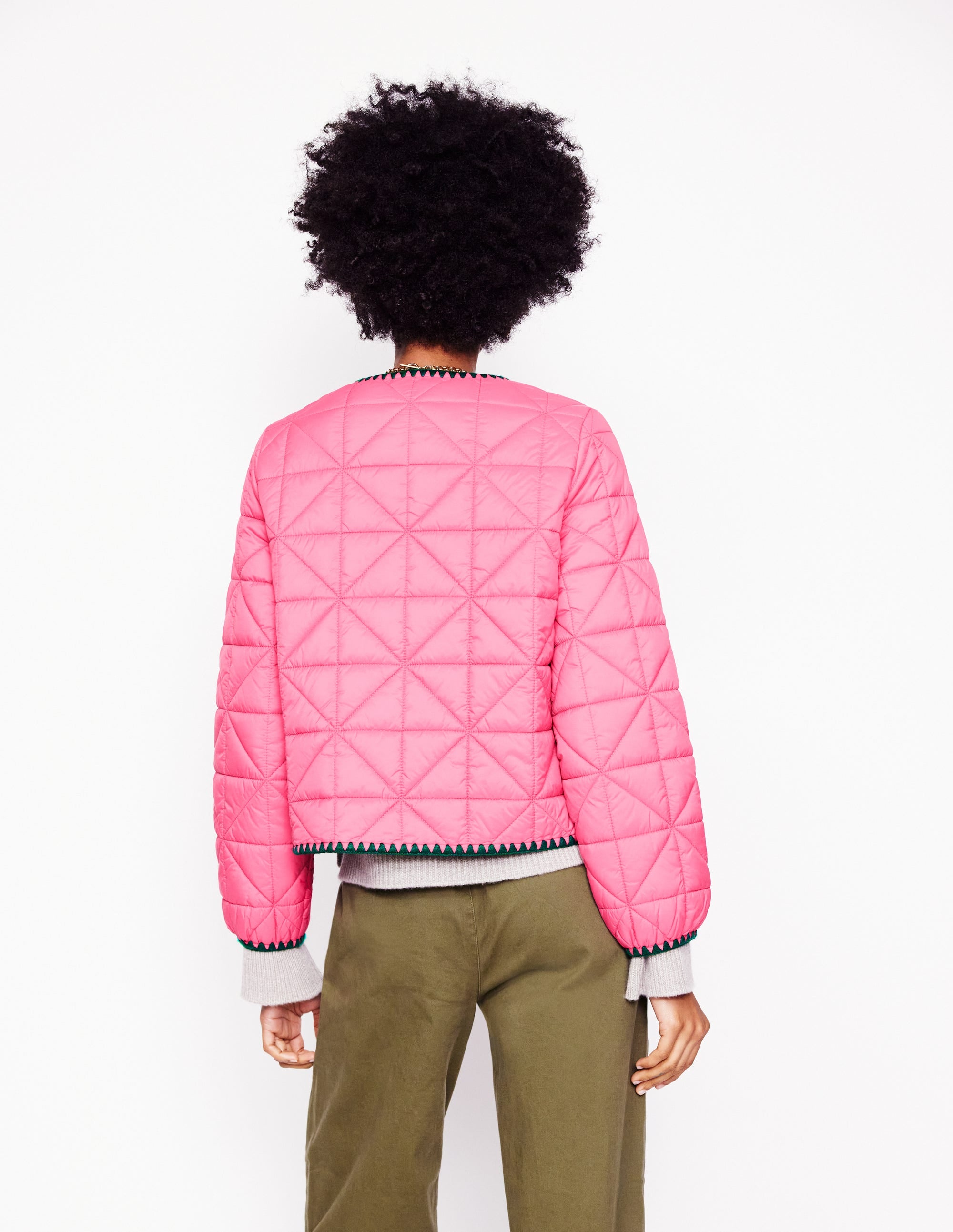 Chelsea Casual Jacket-Sorbet Pink - Image 3