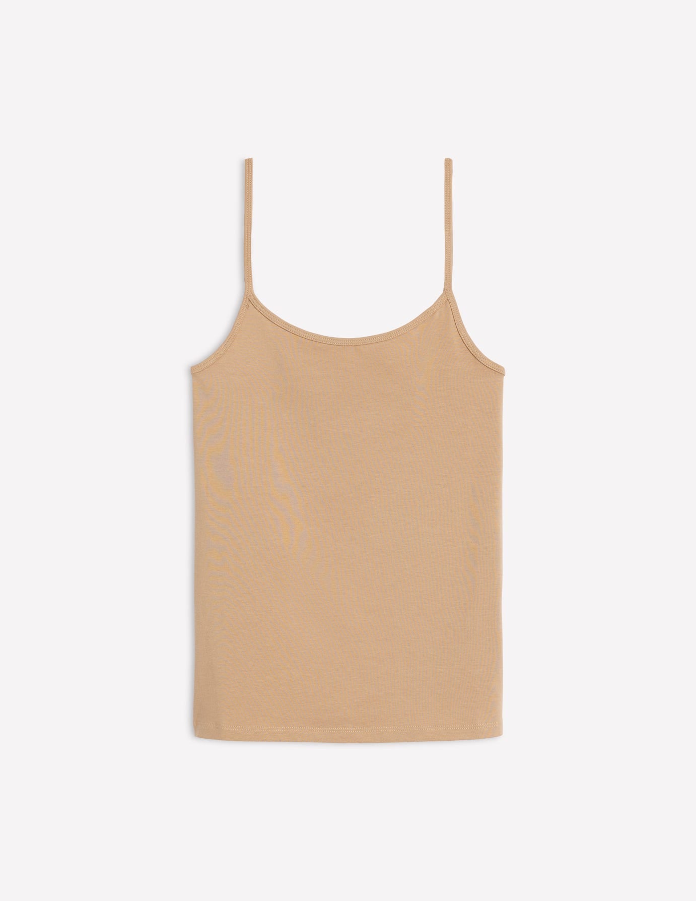 Plain Cami Top-Medium Beige - Image 5