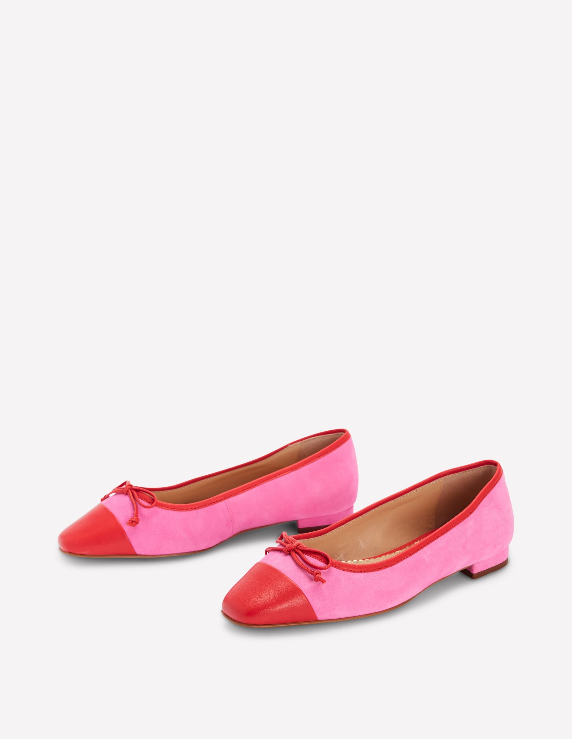 Toe Cap Ballet Flat-Festival Pink - Image 3