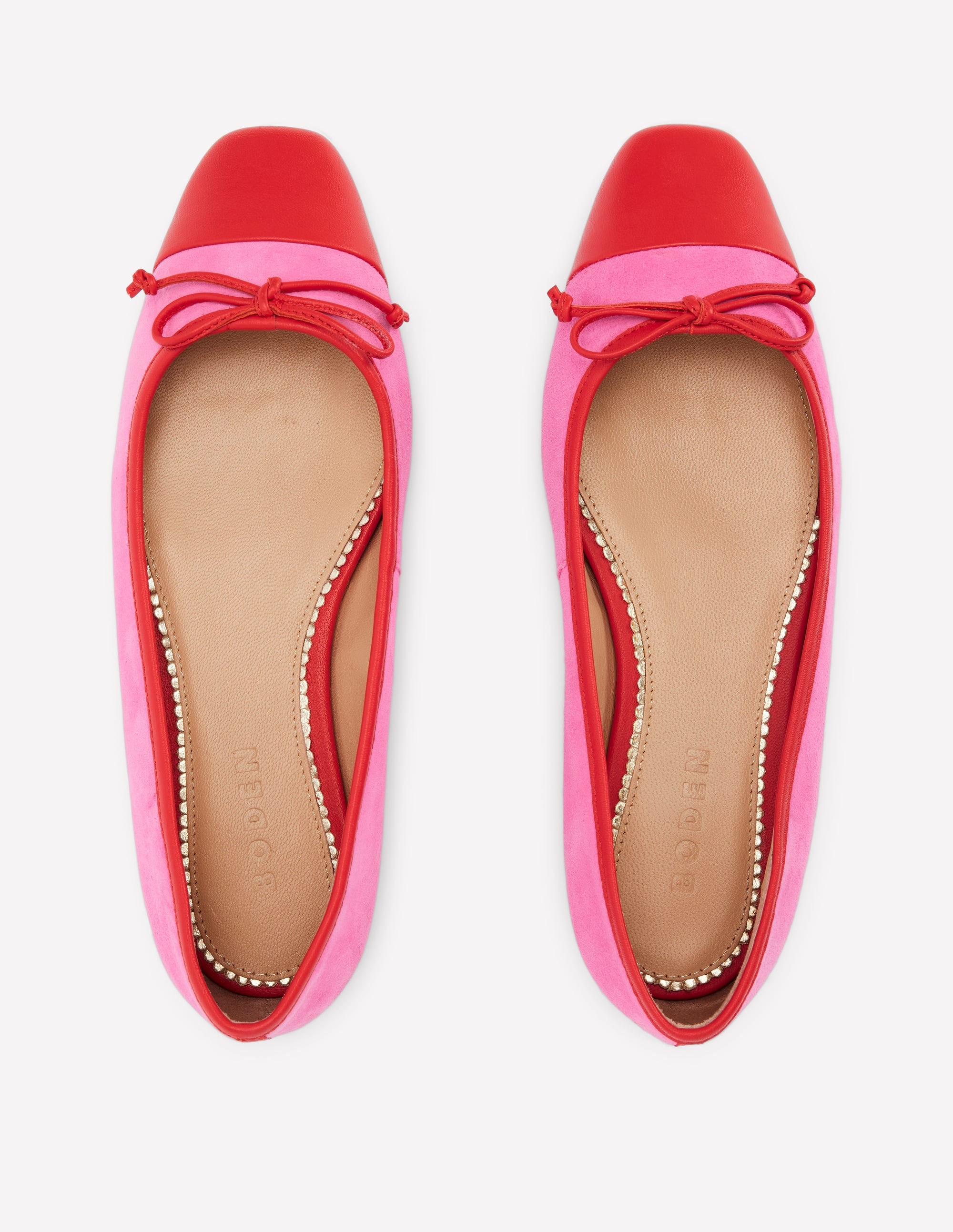 Toe Cap Ballet Flat-Festival Pink - Image 5