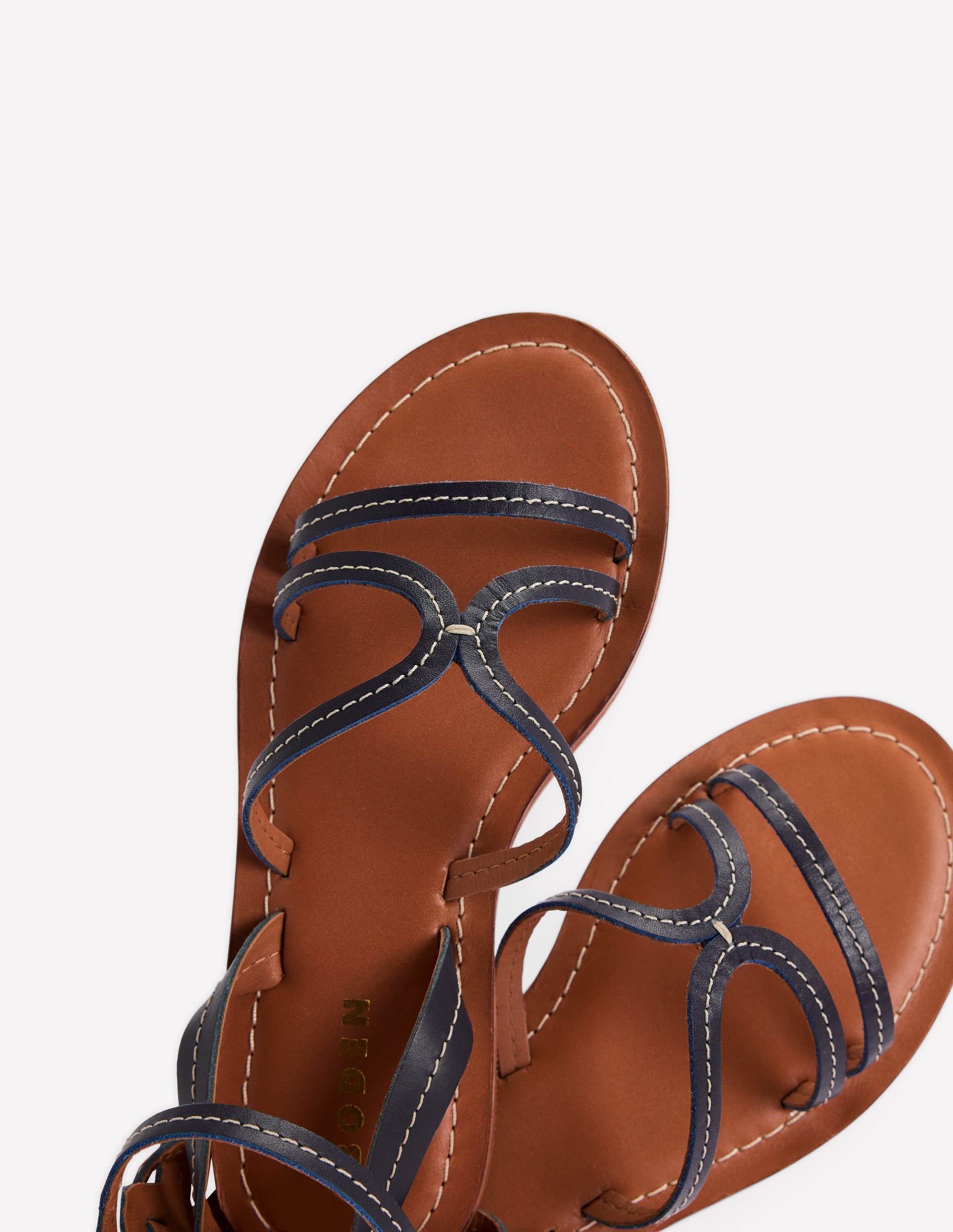 Casual Flat Sandal-Navy-4