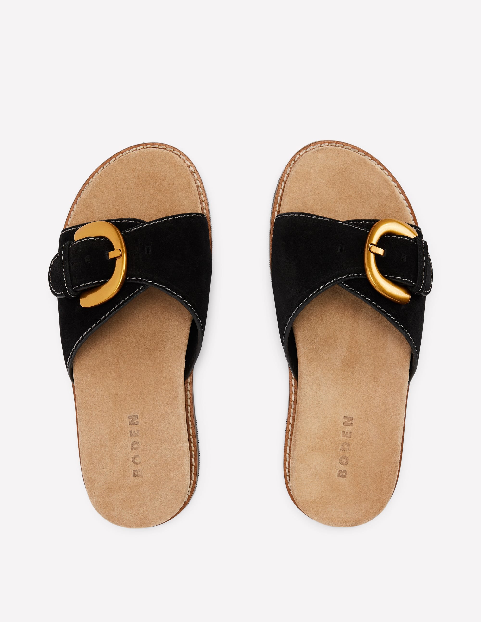 Hardware Mule Sandal-Black - Image 4