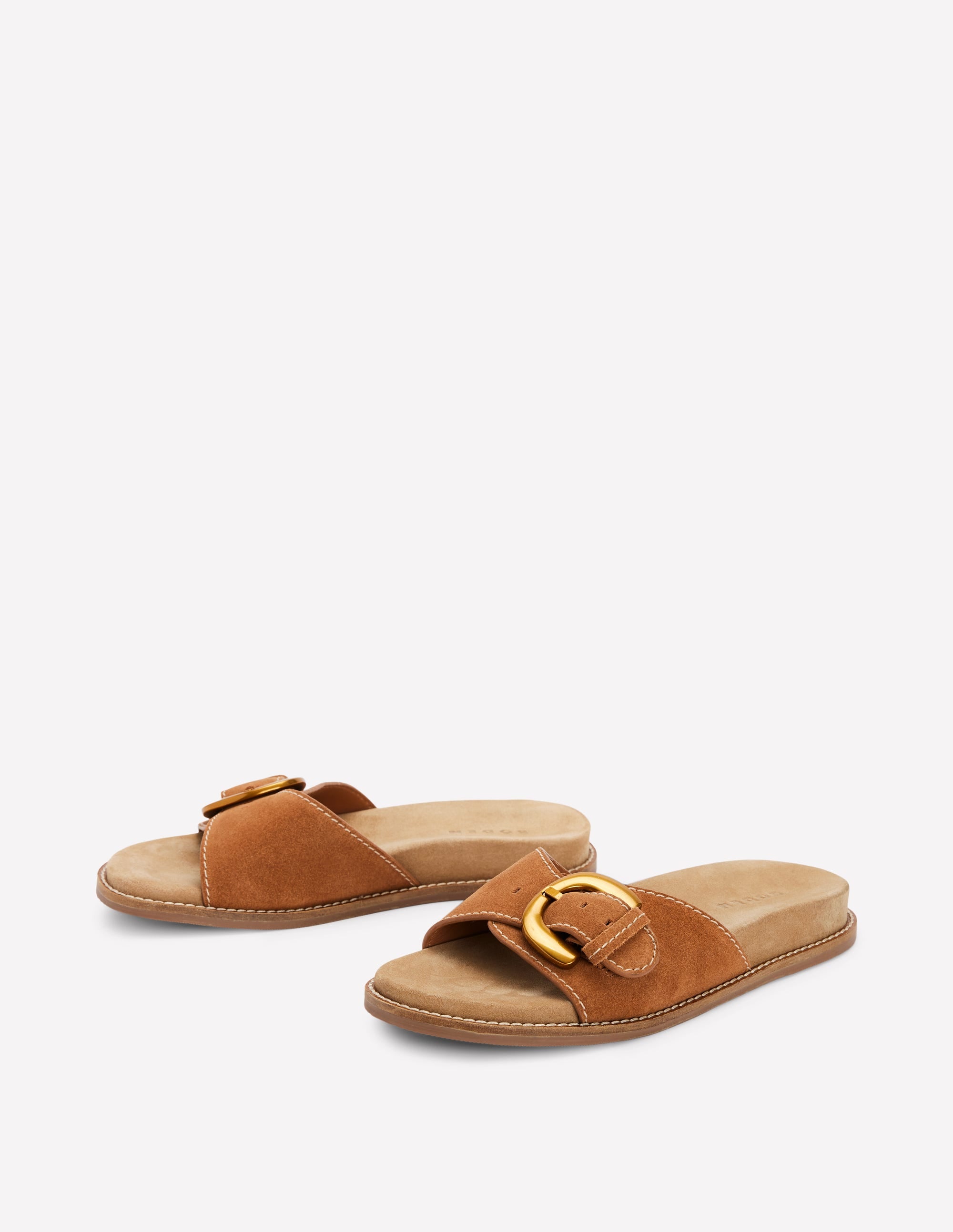 Hardware Mule Sandal-Tan - Image 3