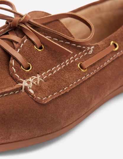Boat Shoes-Tan-4