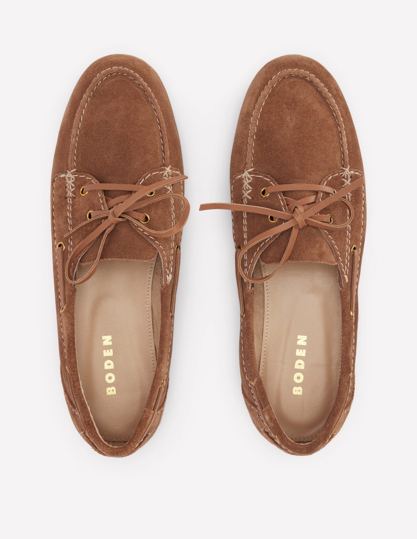 Boat Shoes-Tan