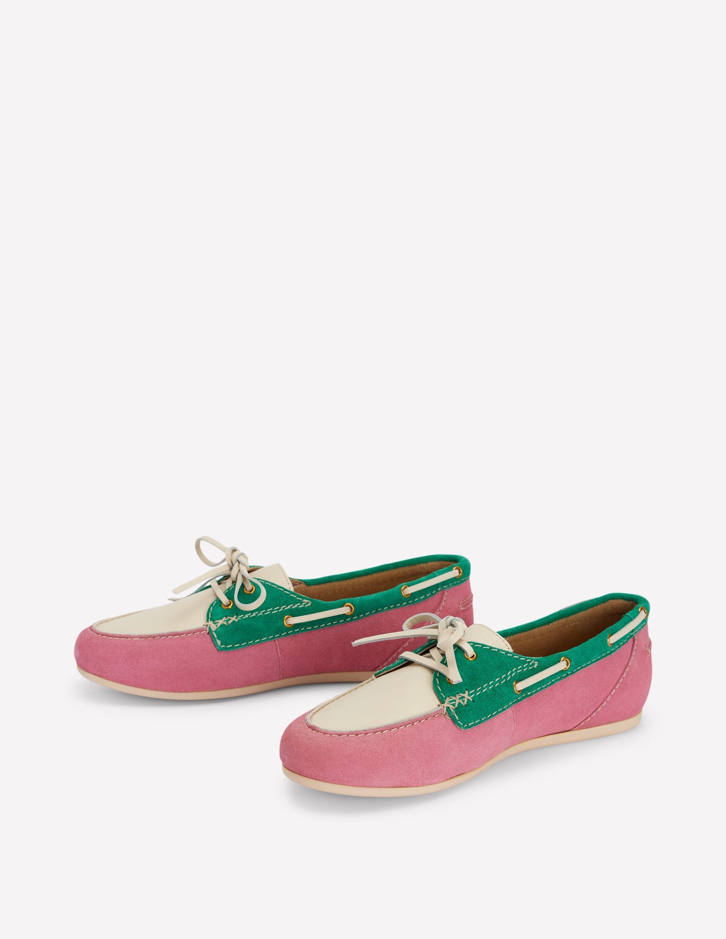 Boat Shoes-Pink Rose