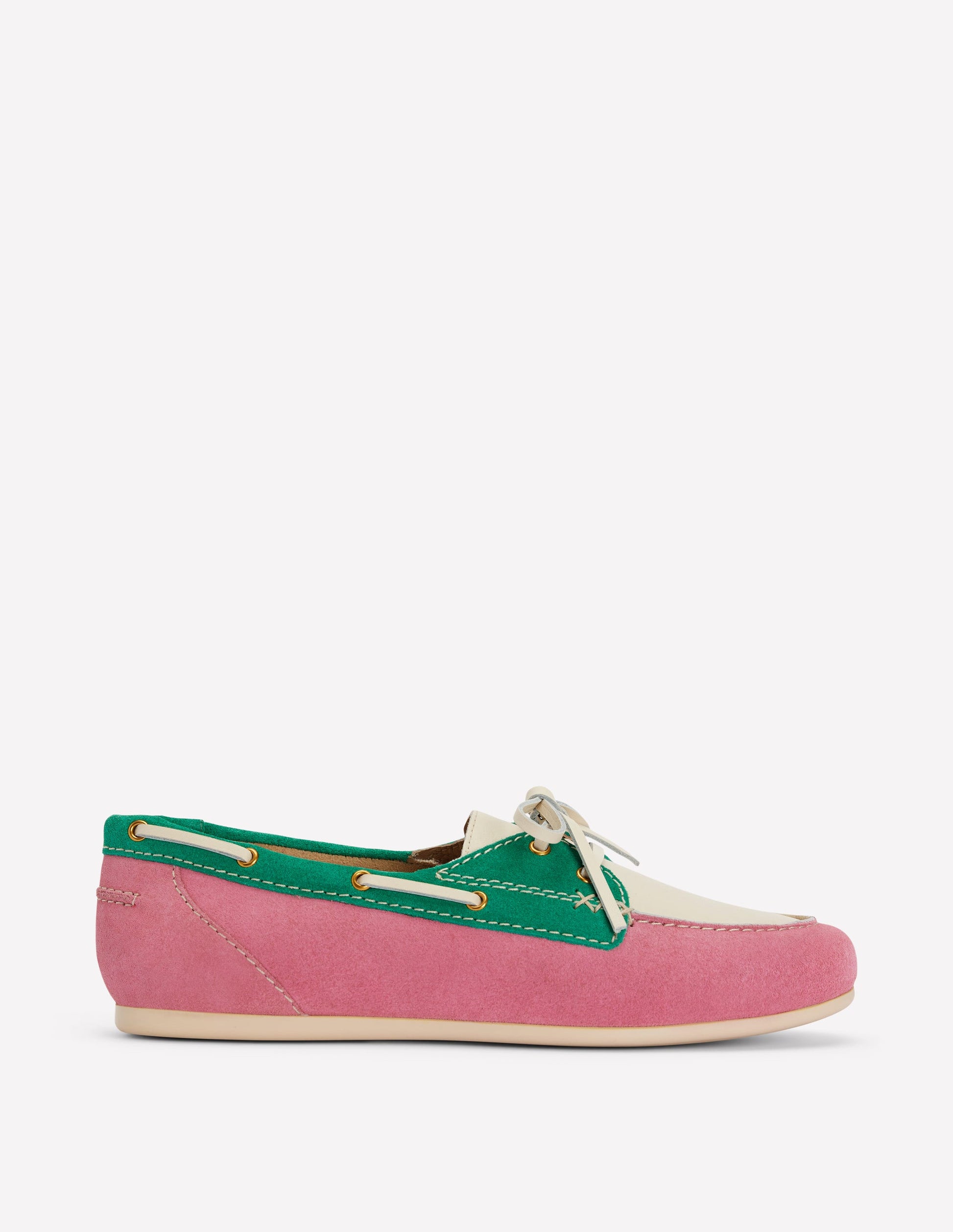 Boat Shoes-Pink Rose-1