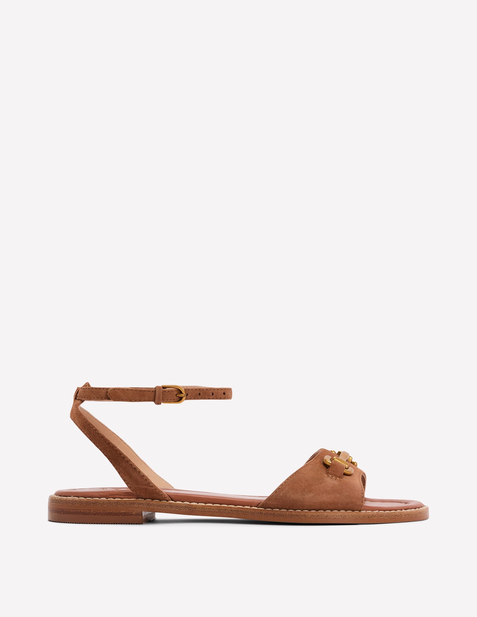 Iris Snaffle Flat Sandals-Ginger Snap | Boden USA
