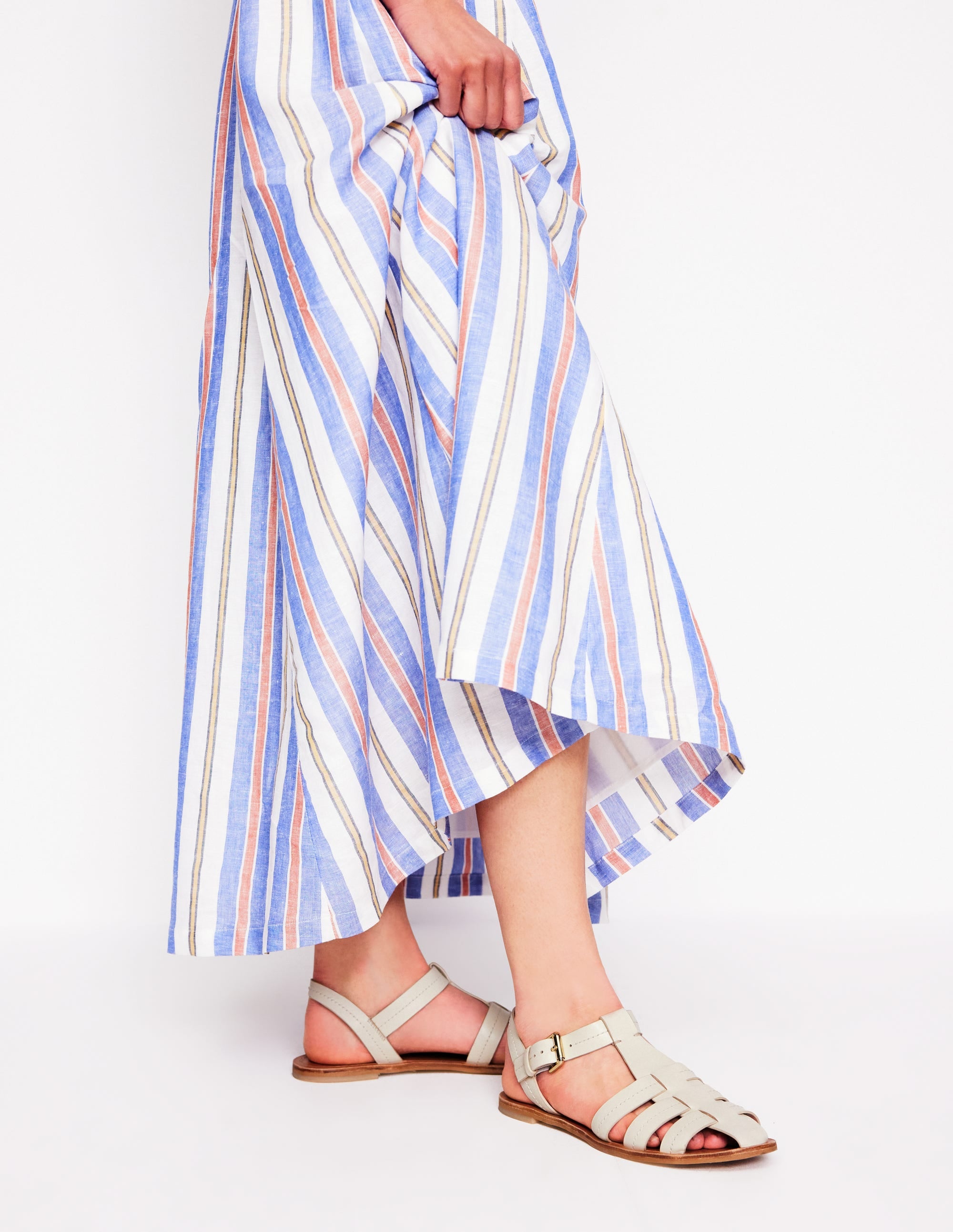 Fisherman Flat Sandals-Ecru - Image 2