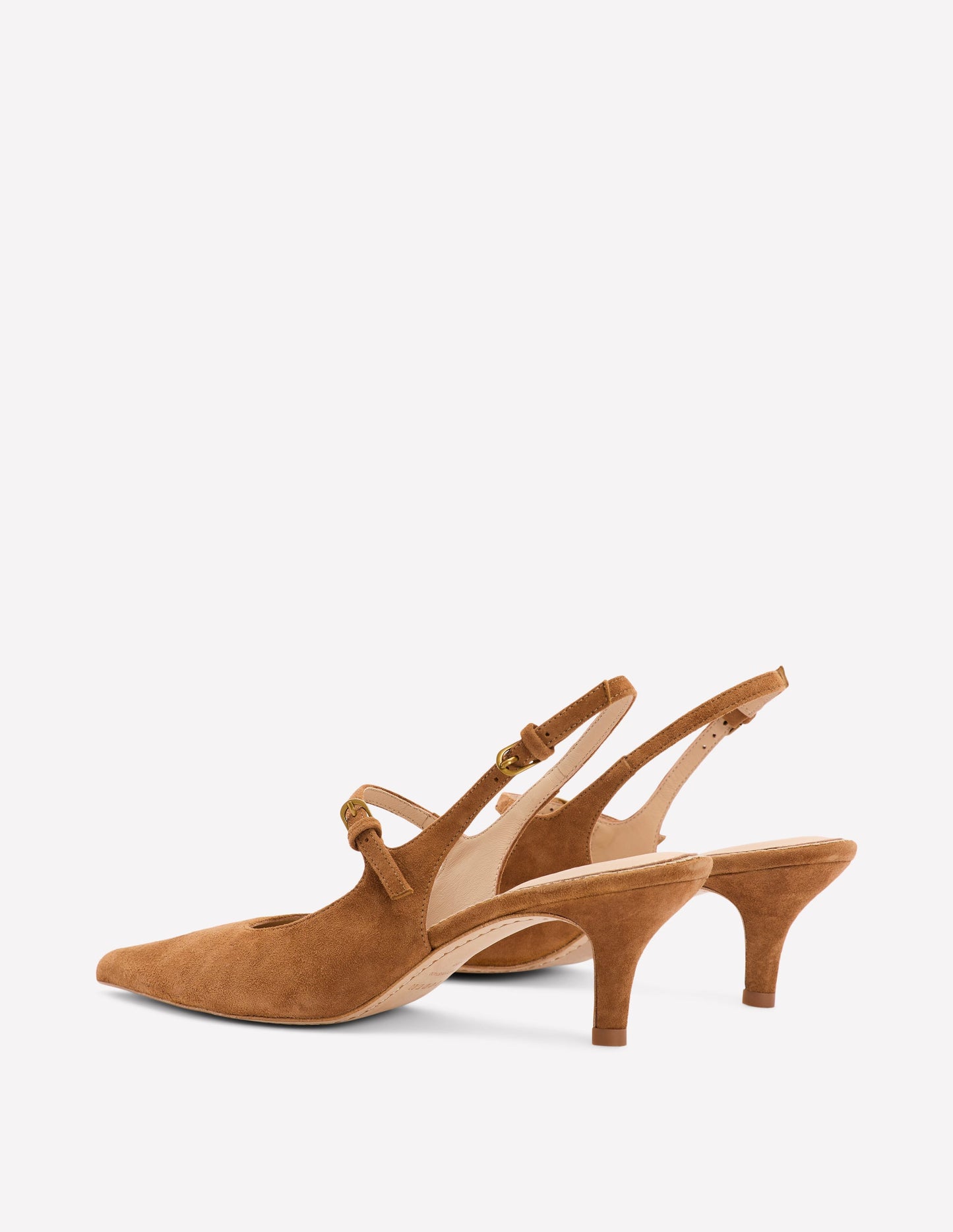 Mary Jane Slingback Heel-Tan