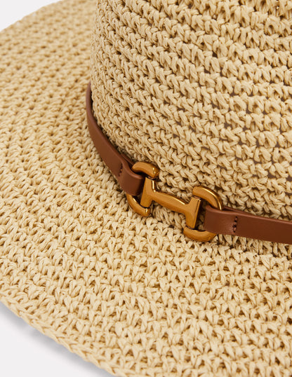 Summer Snaffle Hat-Natural