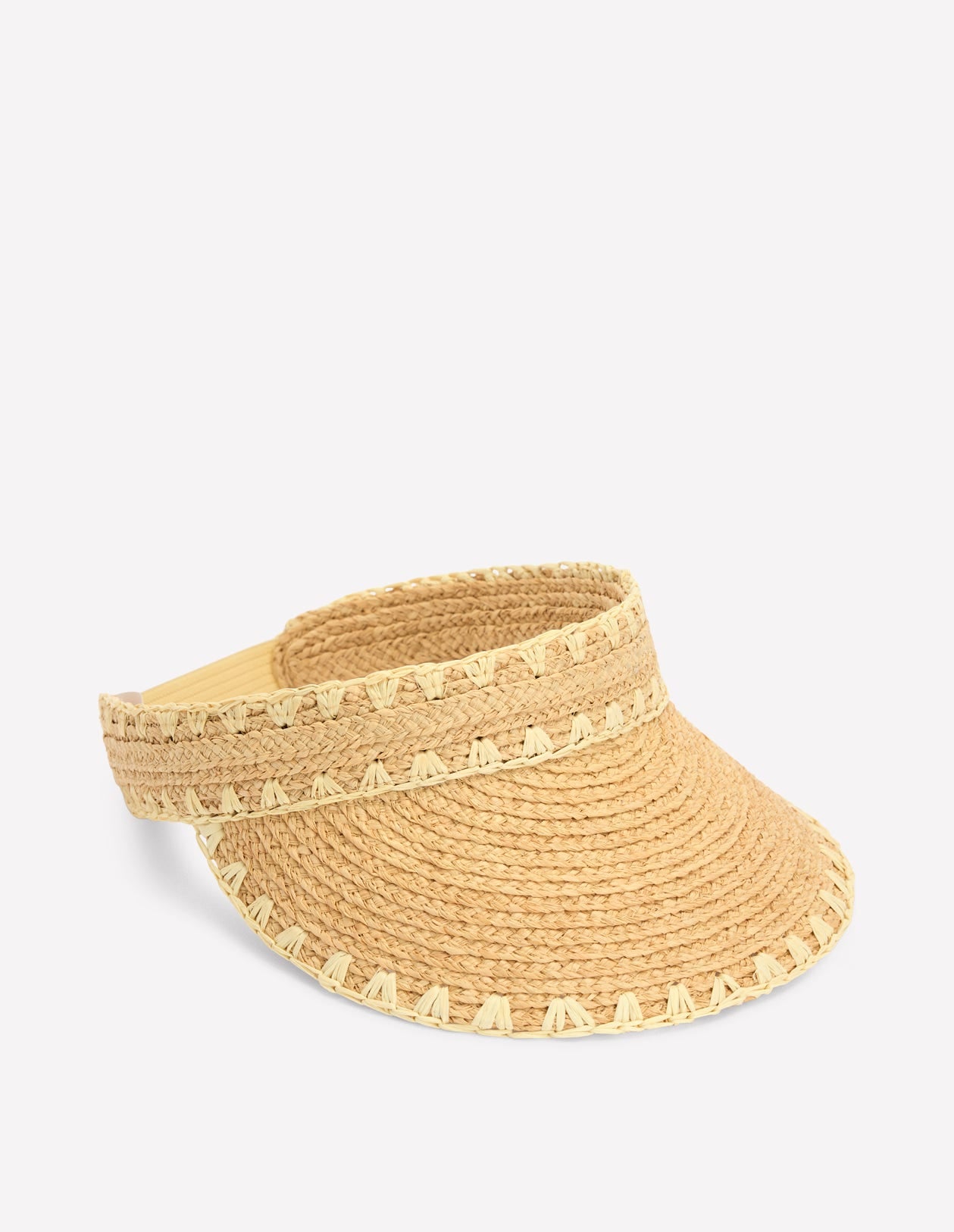 Whipstitch Visor-NATURAL-2
