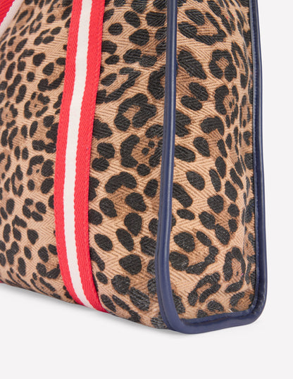 Canvas Tote Bag-Leopard