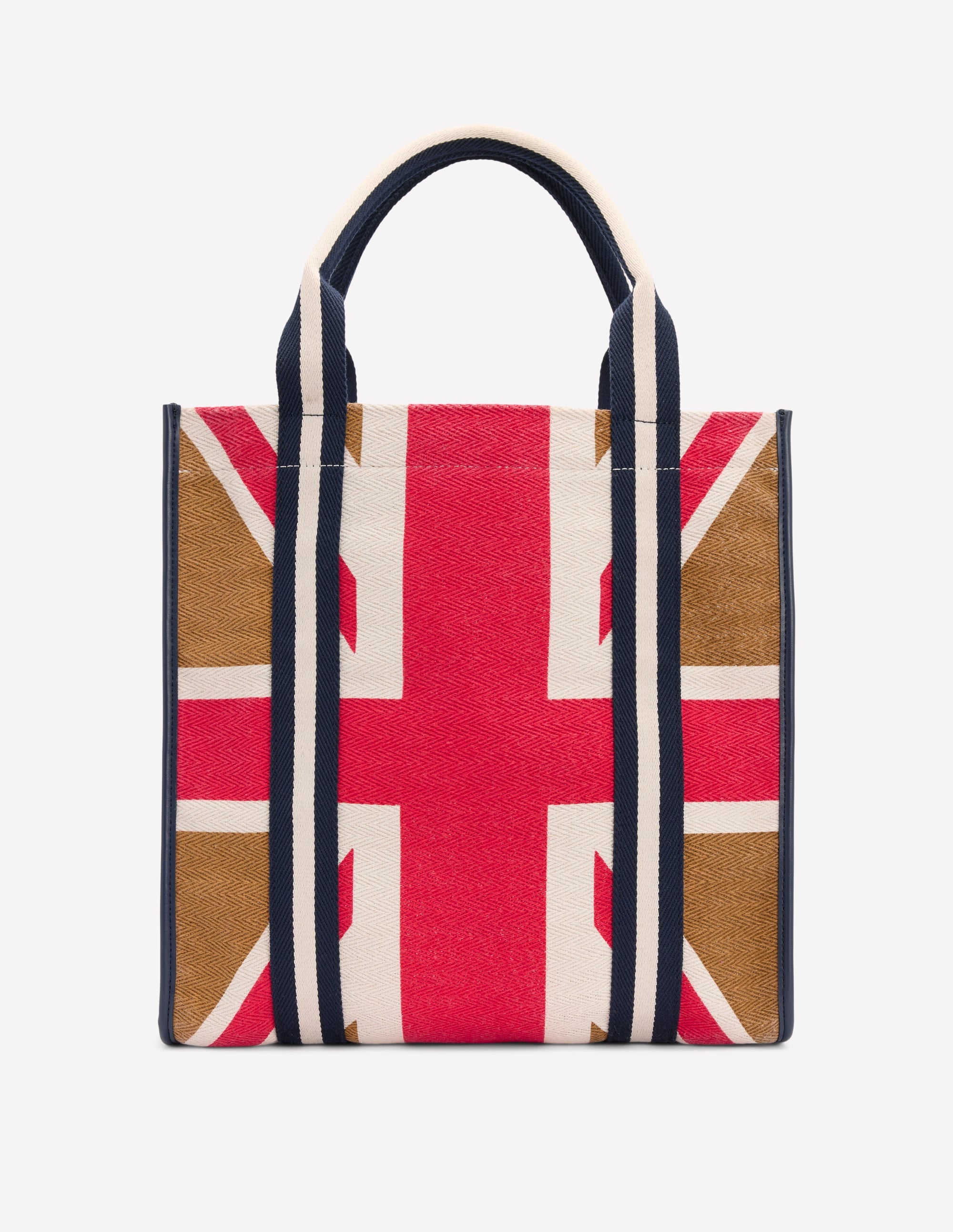 Canvas Tote Bag-Neutral Union Jack - Image 1
