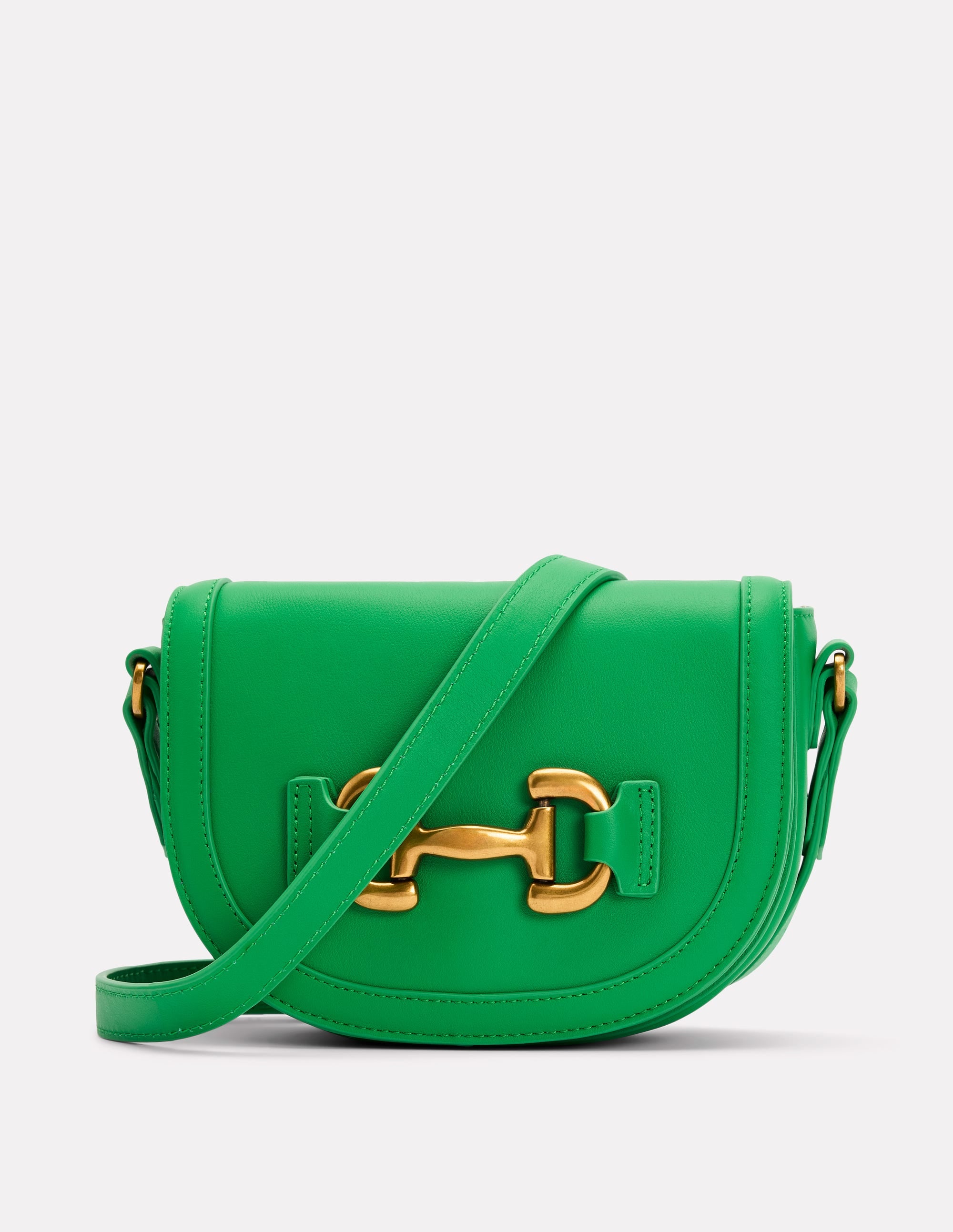 Iris Leather Mini Satchel-Green - Image 1