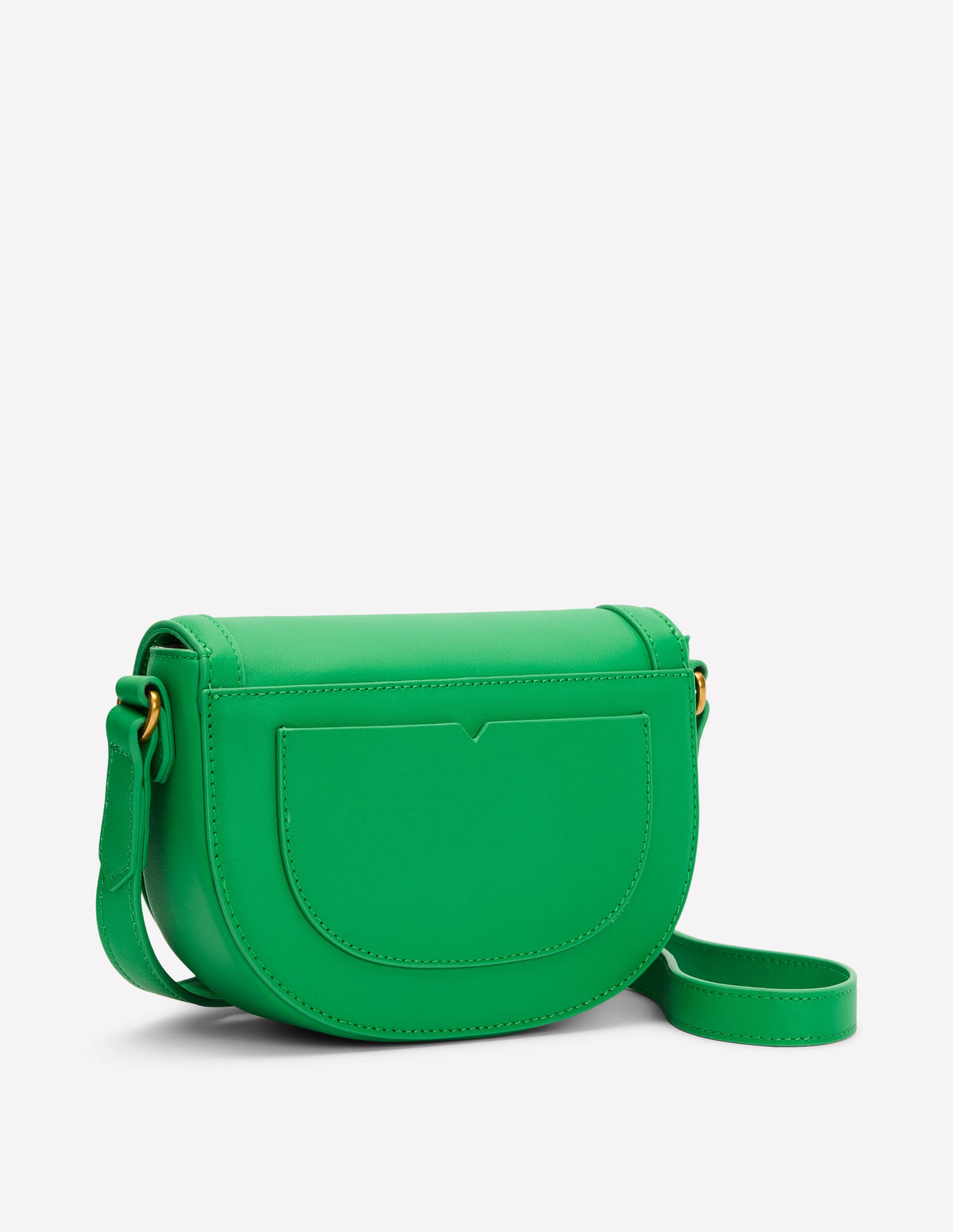 Iris Leather Mini Satchel-Green - Image 4