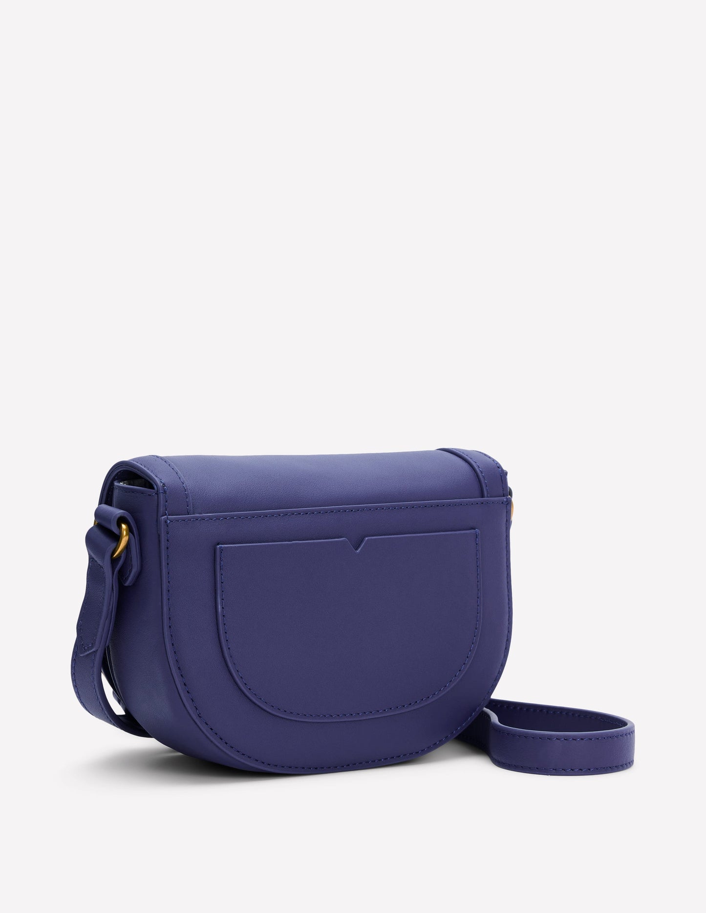 Iris Snaffle Mini Satchel-Navy