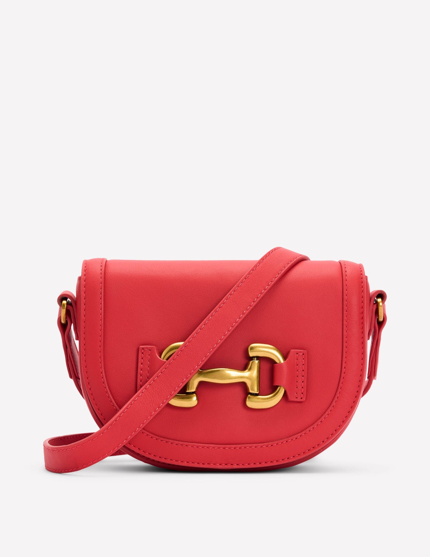 Iris Snaffle Mini Satchel-Red