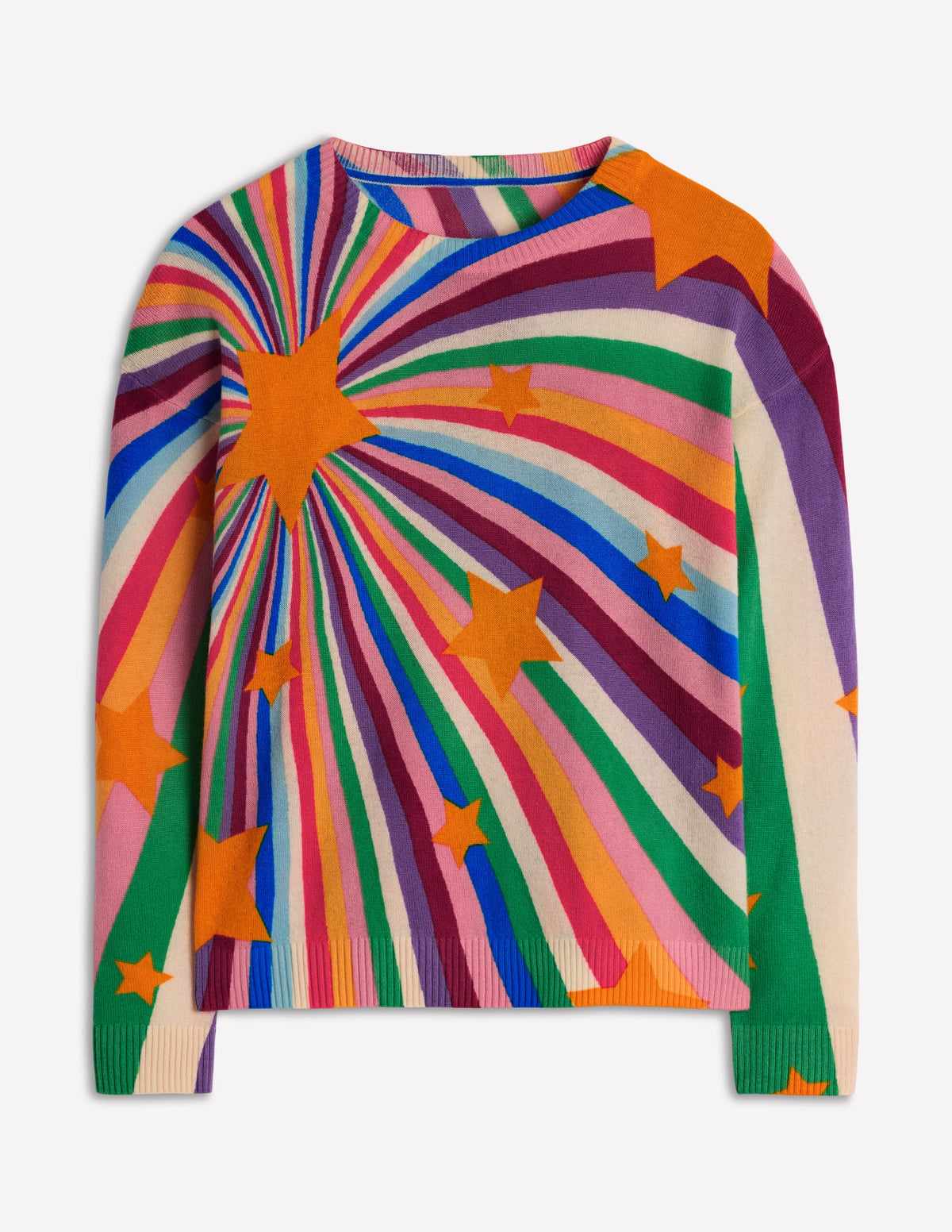 Lydia Cashmere Jumper-Multi, Supernova - Image 6