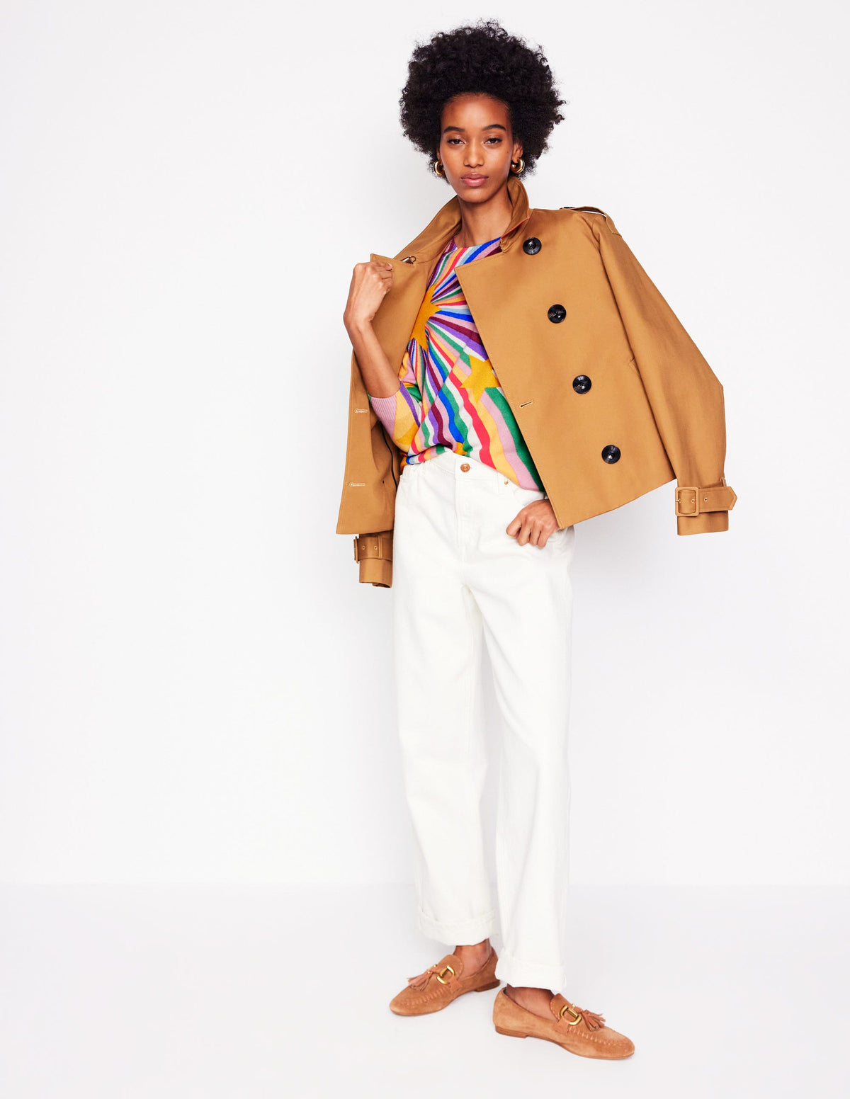 Lydia Cashmere Jumper-Multi, Supernova - Image 4