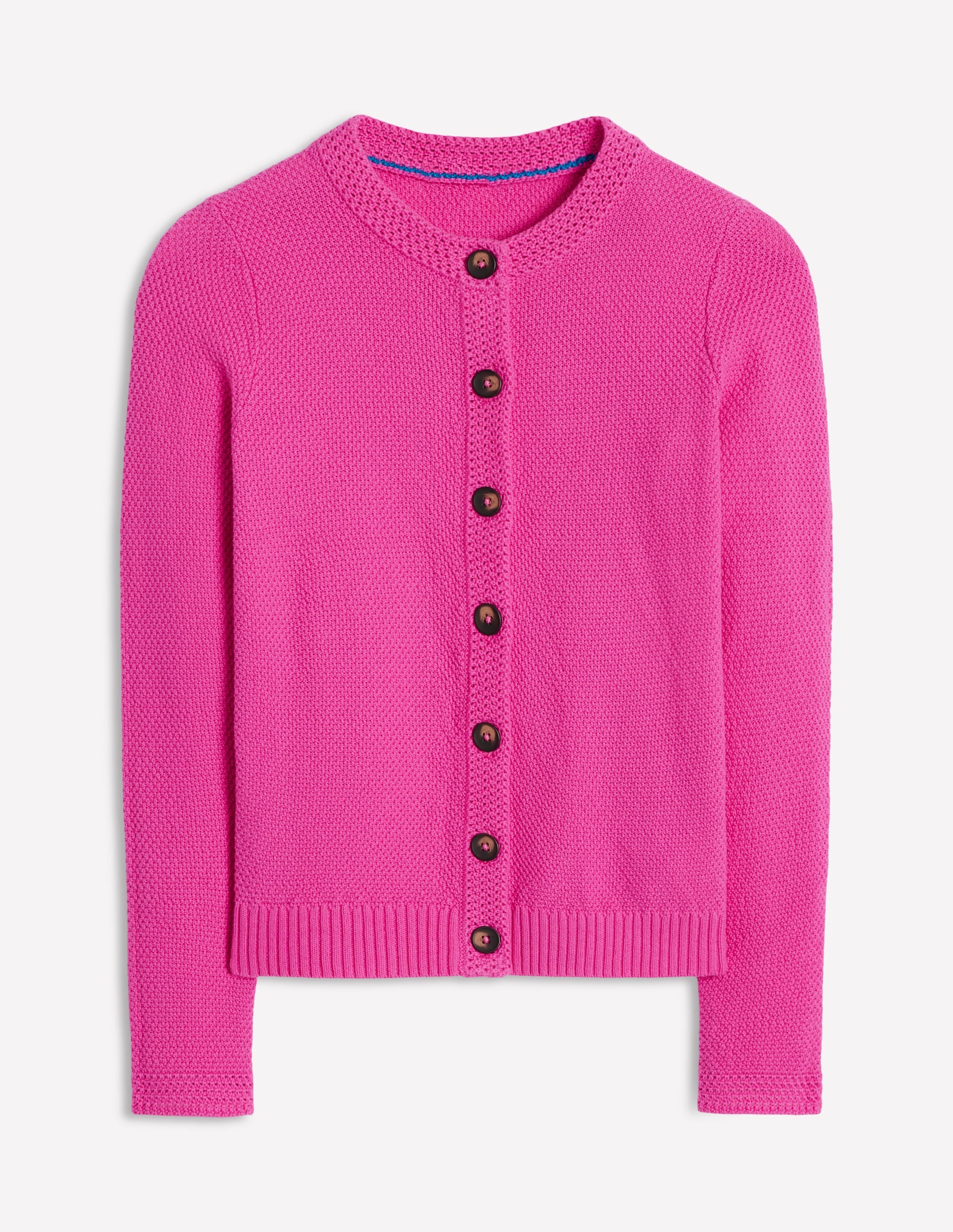 Callie Crochet Trim Cardigan-Tickled Pink - Image 7