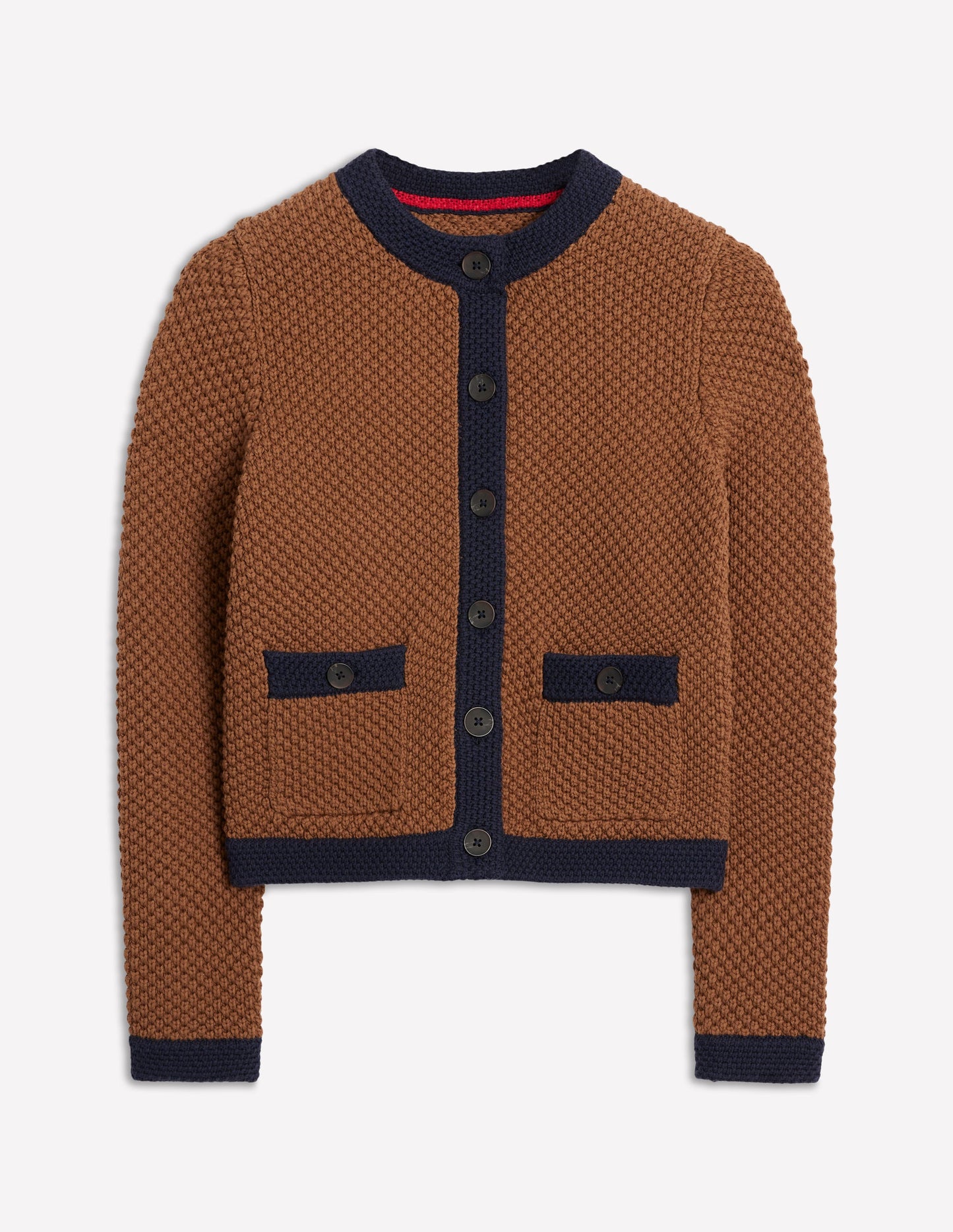 Libby Knitted Jacket-Camel