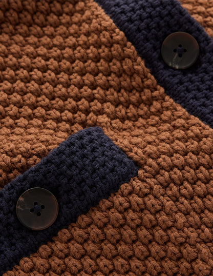 Libby Knitted Jacket-Camel-8