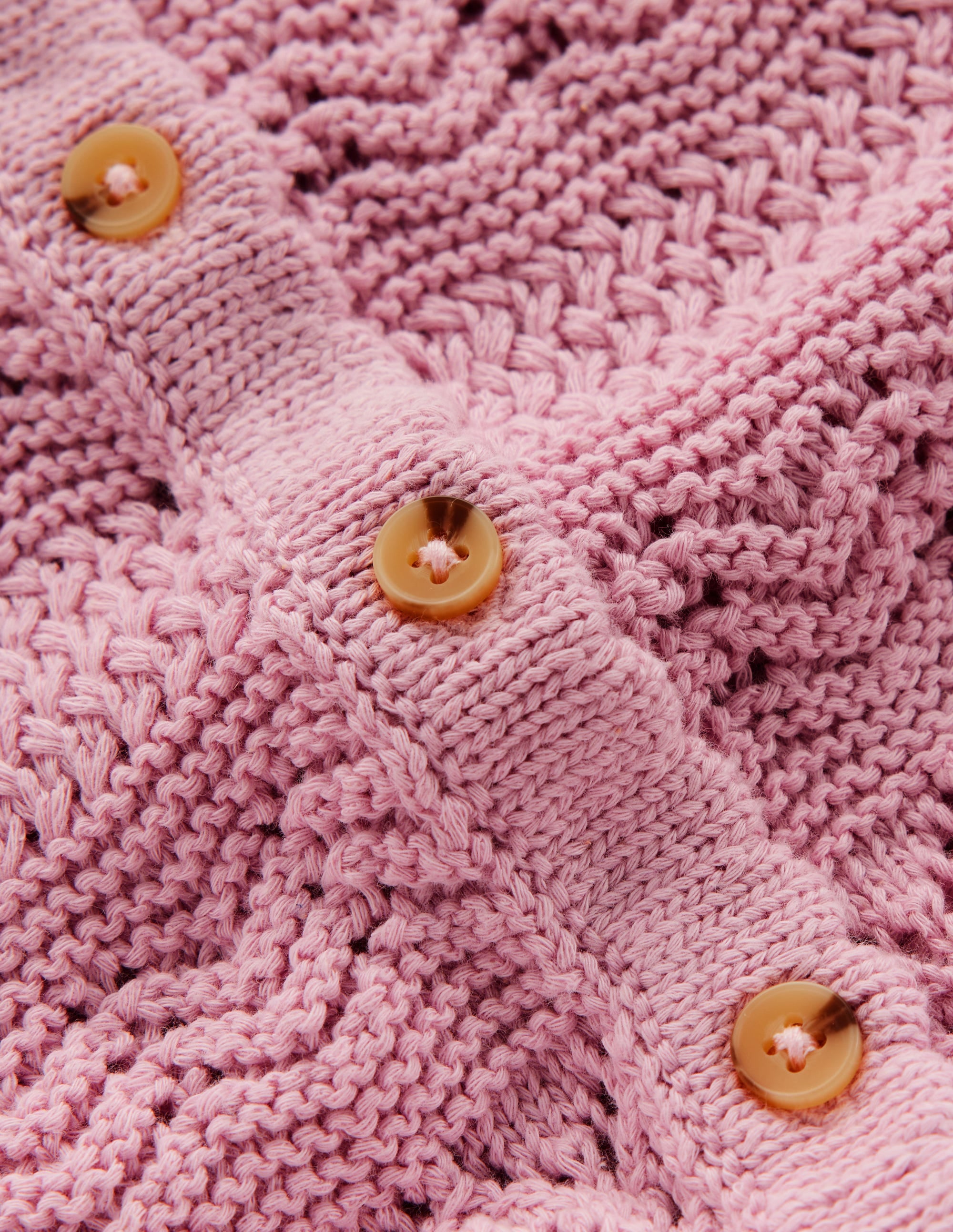 Elodie Stitch Crew Cardigan-Soft Pink - Image 7