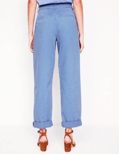 Barnsbury Tape Chino Pants-Blue River