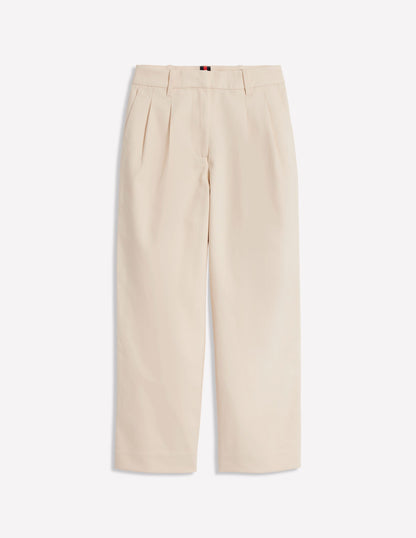 Bloomsbury Cotton Pants-Off White