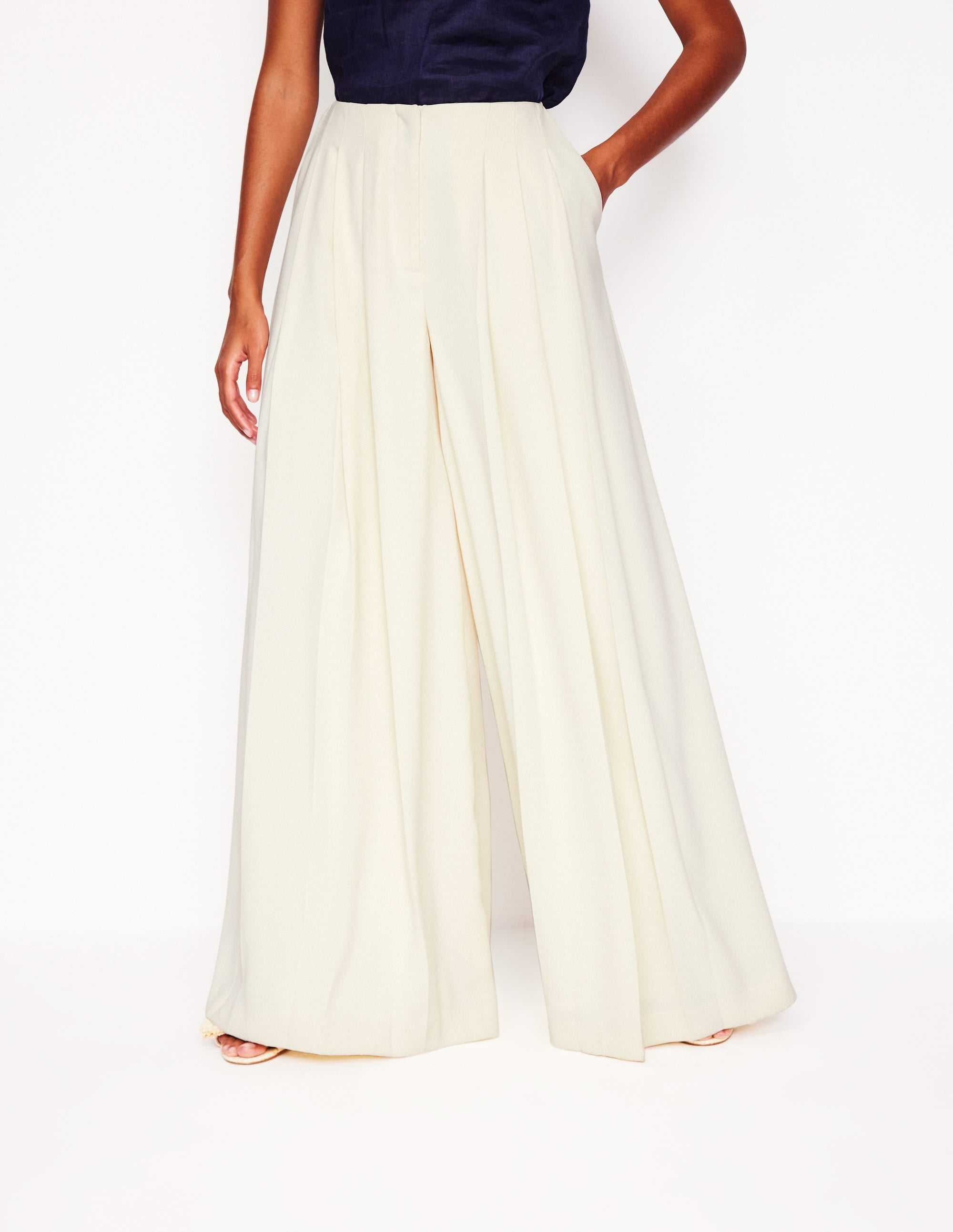 Regent Wide Leg Pants-Ivo - Image 4