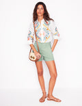 Barnsbury Chino Shorts-Soft Jade