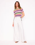 Greenwich Sailor Pants-White
