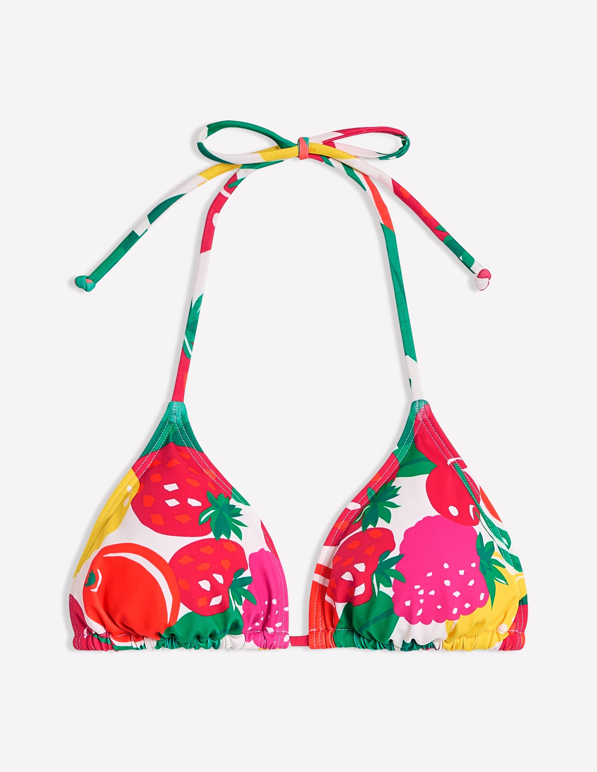 Symi String Bikini Top-Multi, Summer Fruits - Image 5