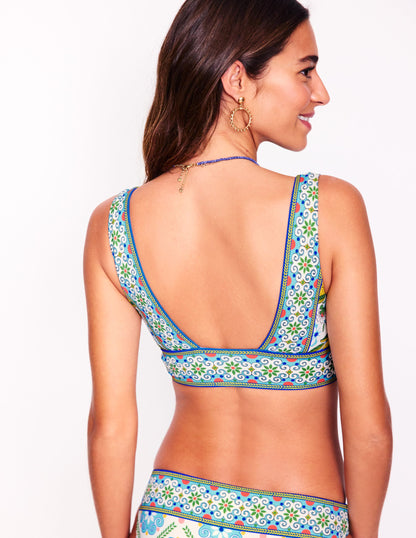 Porto Bikini Top-Multi, Citrus Vine Tile-4