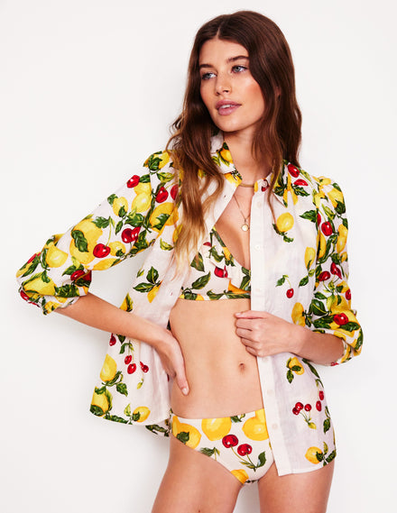 Classic Bikini Bottoms-Multi, Cherries and Lemons