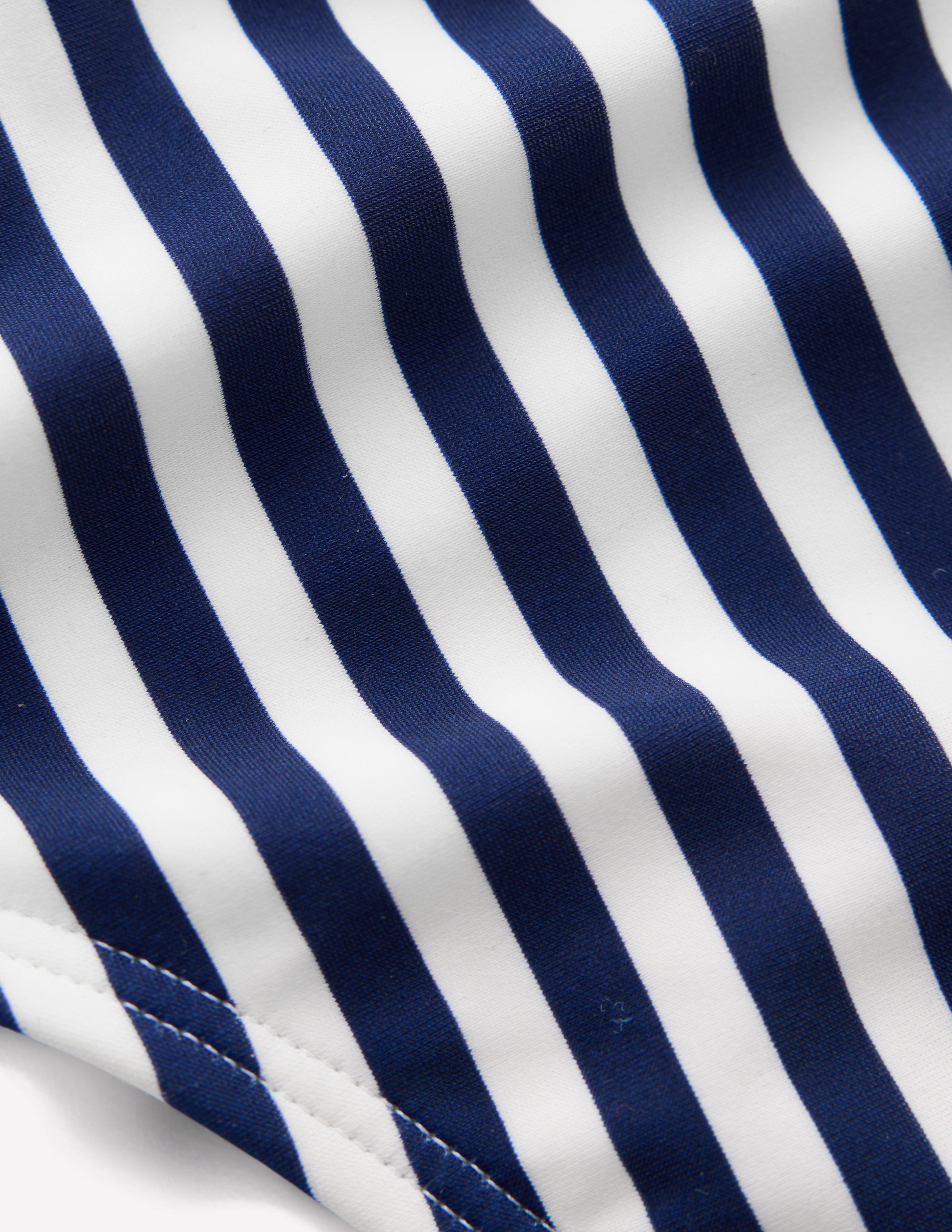 Classic Bikini Bottoms-Fine Navy, Ivory Stripe - Image 6