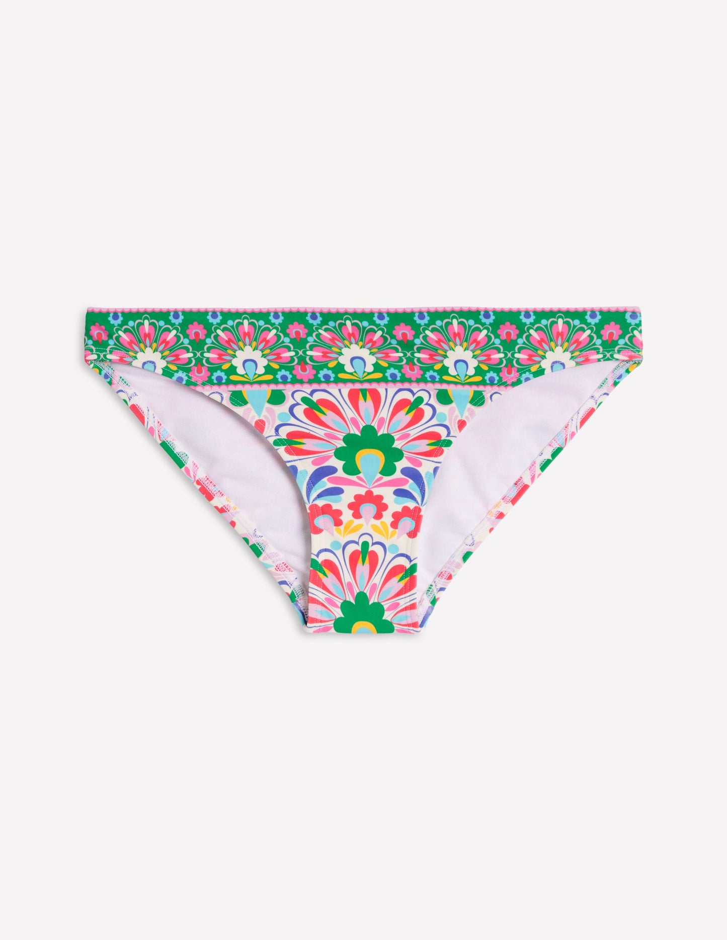 Porto Bikini Bottoms-Multi, Decorative Dandelion